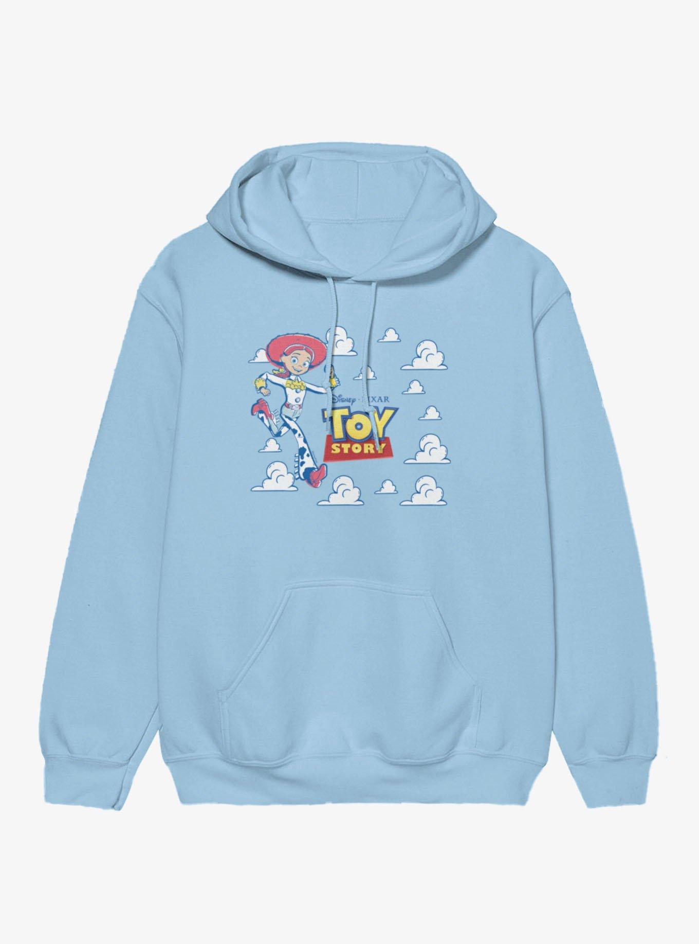 Disney Pixar Toy Story Running Jessie Cloud Logo Hoodie, , hi-res