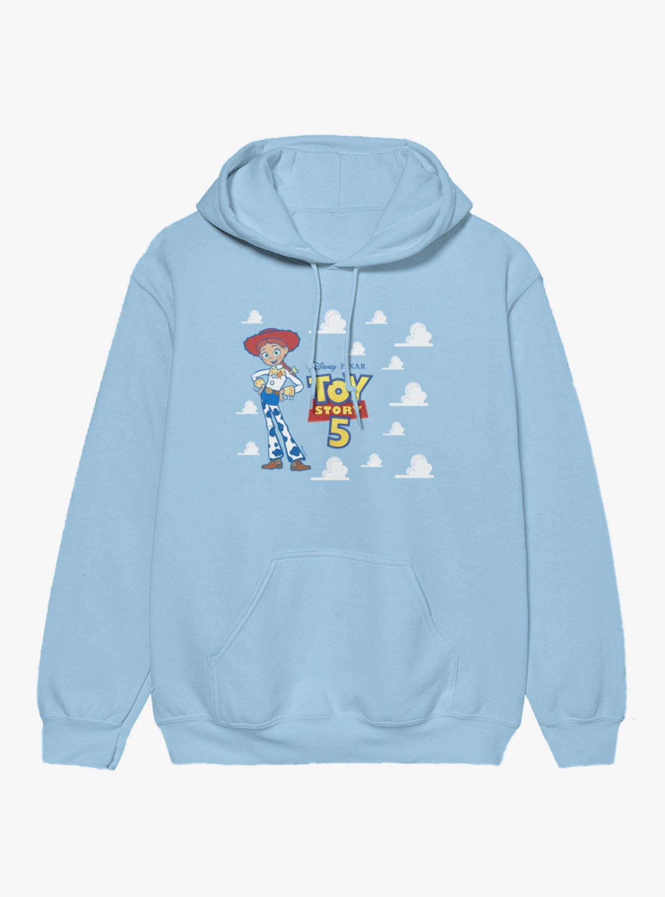 Disney Pixar Toy Story 5 Logo In The Clouds Jessie Hoodie, , hi-res