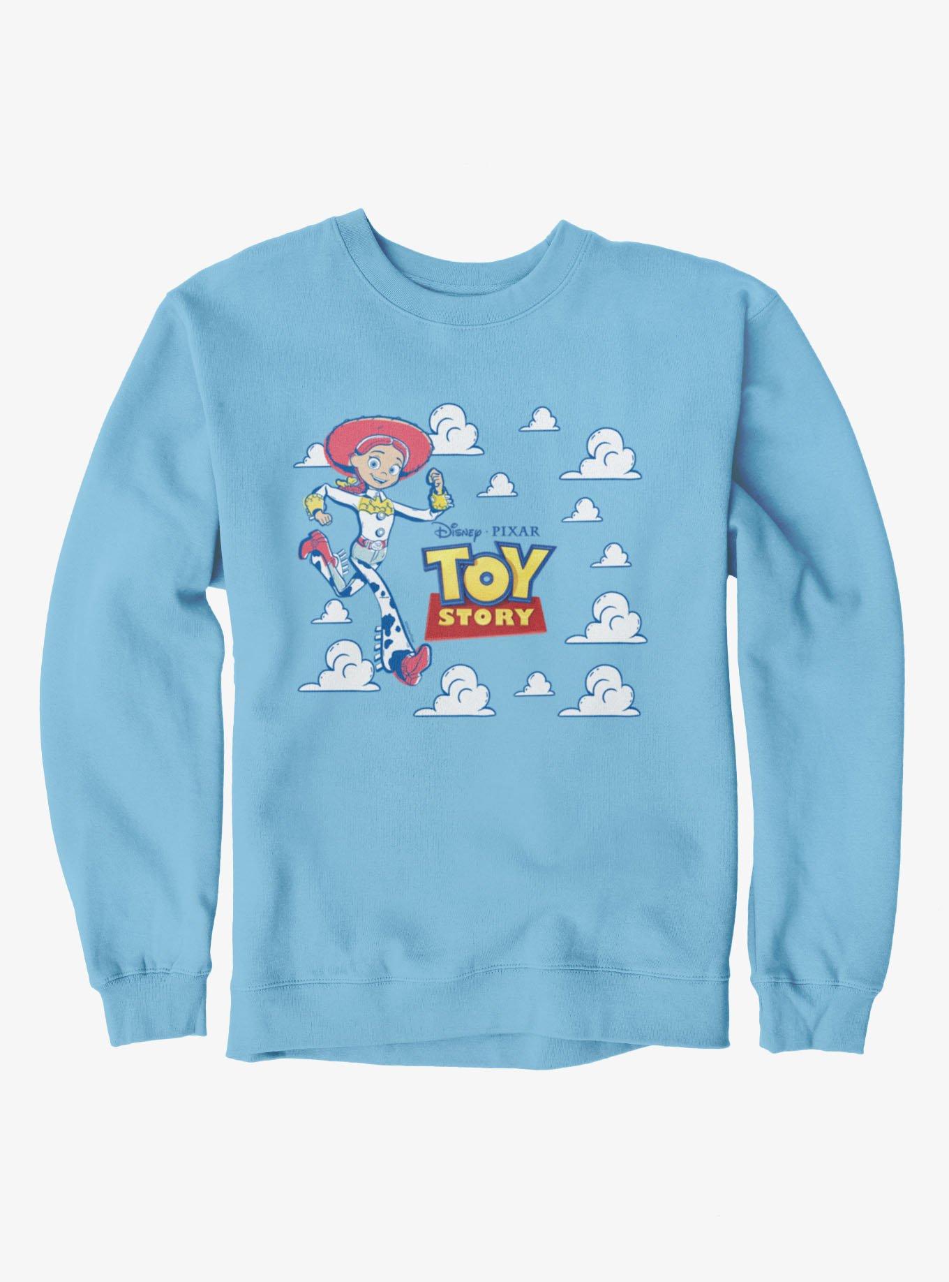 Disney Pixar Toy Story Running Jessie Cloud Logo Sweatshirt, , hi-res