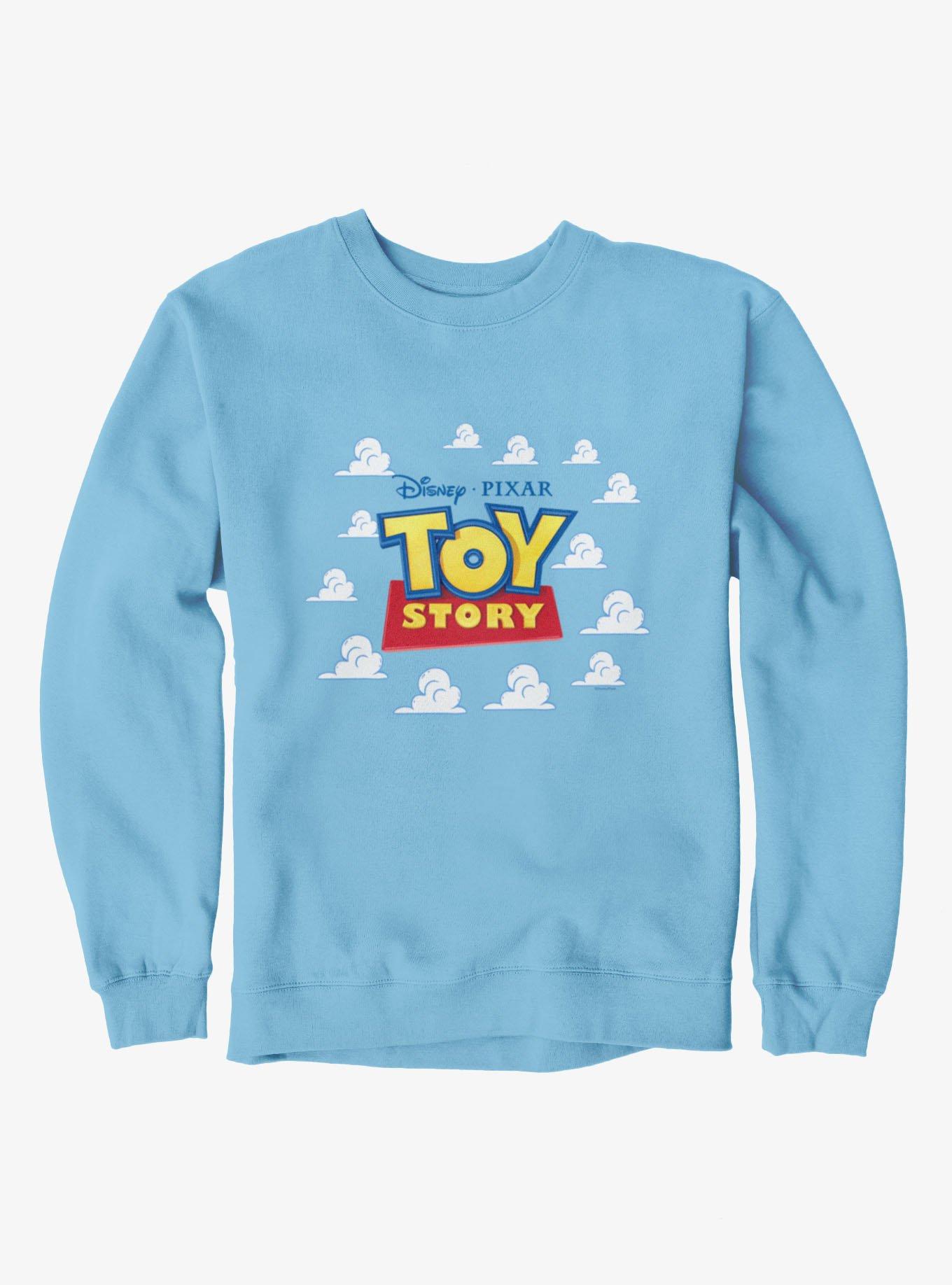 Disney Pixar Toy Story Classic Logo In The Clouds Sweatshirt, , hi-res