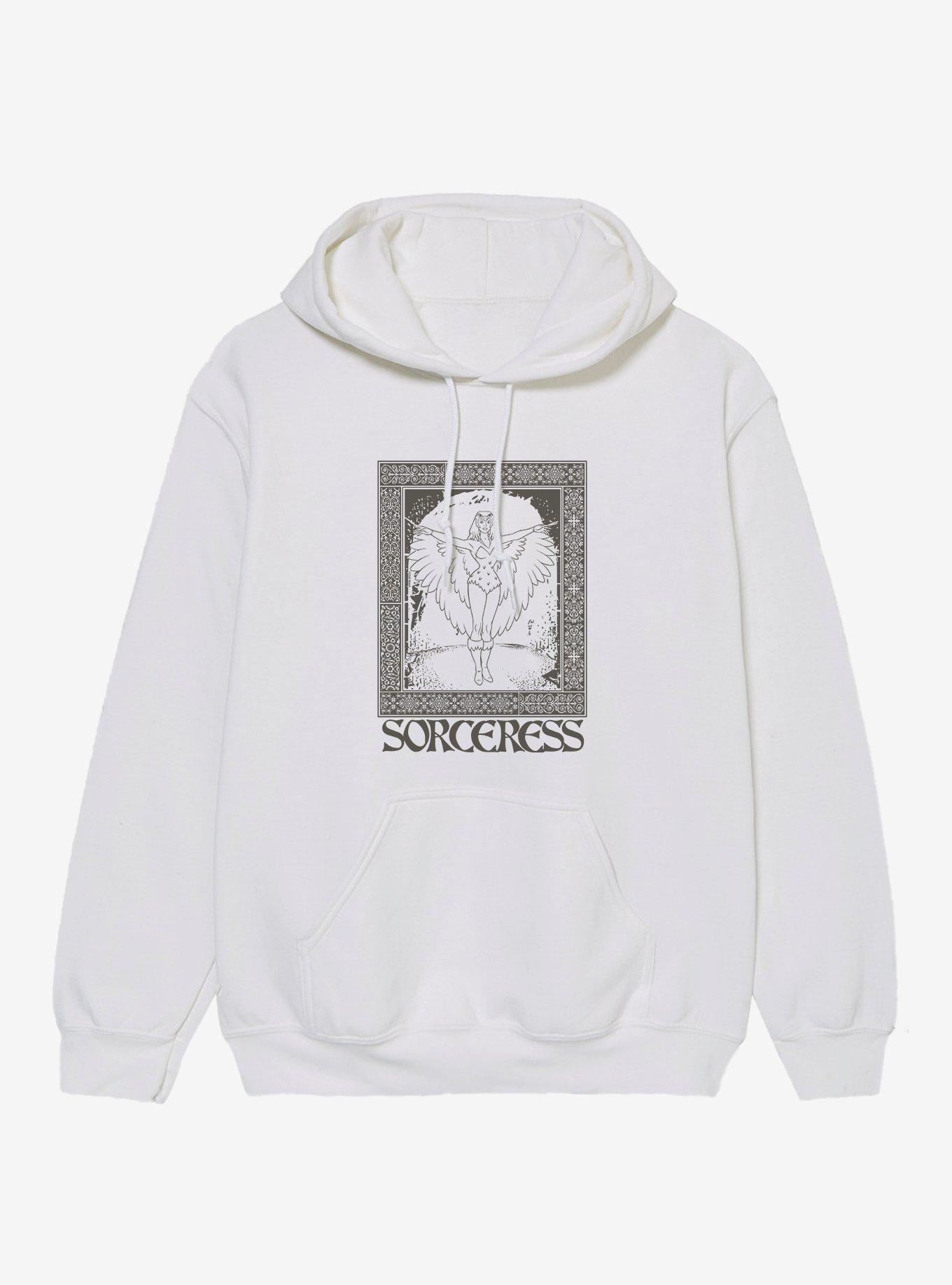 Masters Of The Universe Sorceress Black And White Hoodie, , hi-res