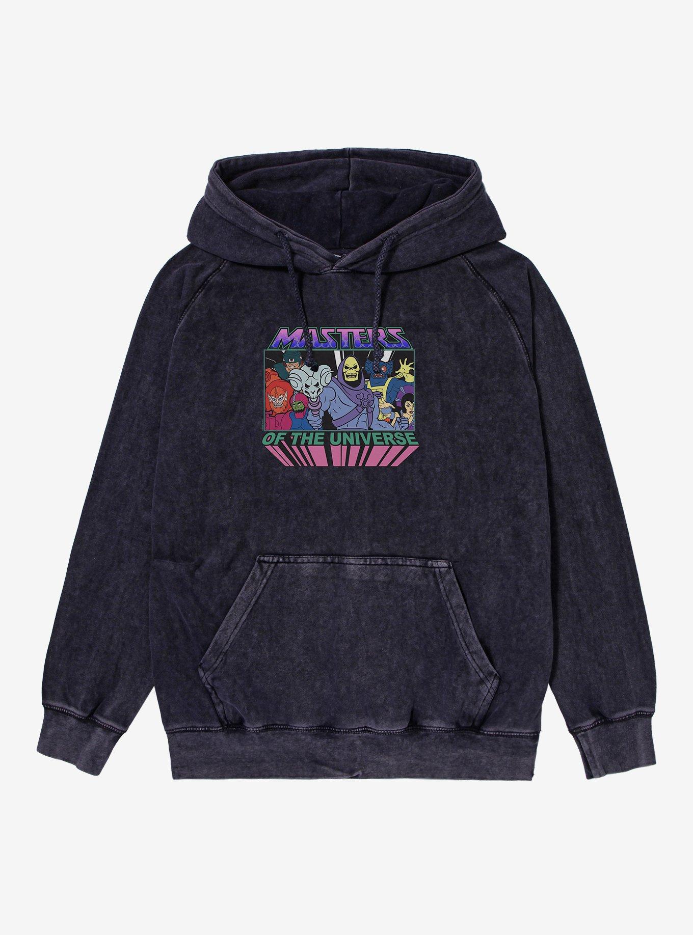 Masters Of The Universe Bad Guy Window Groupshot Mineral Wash Hoodie, , hi-res