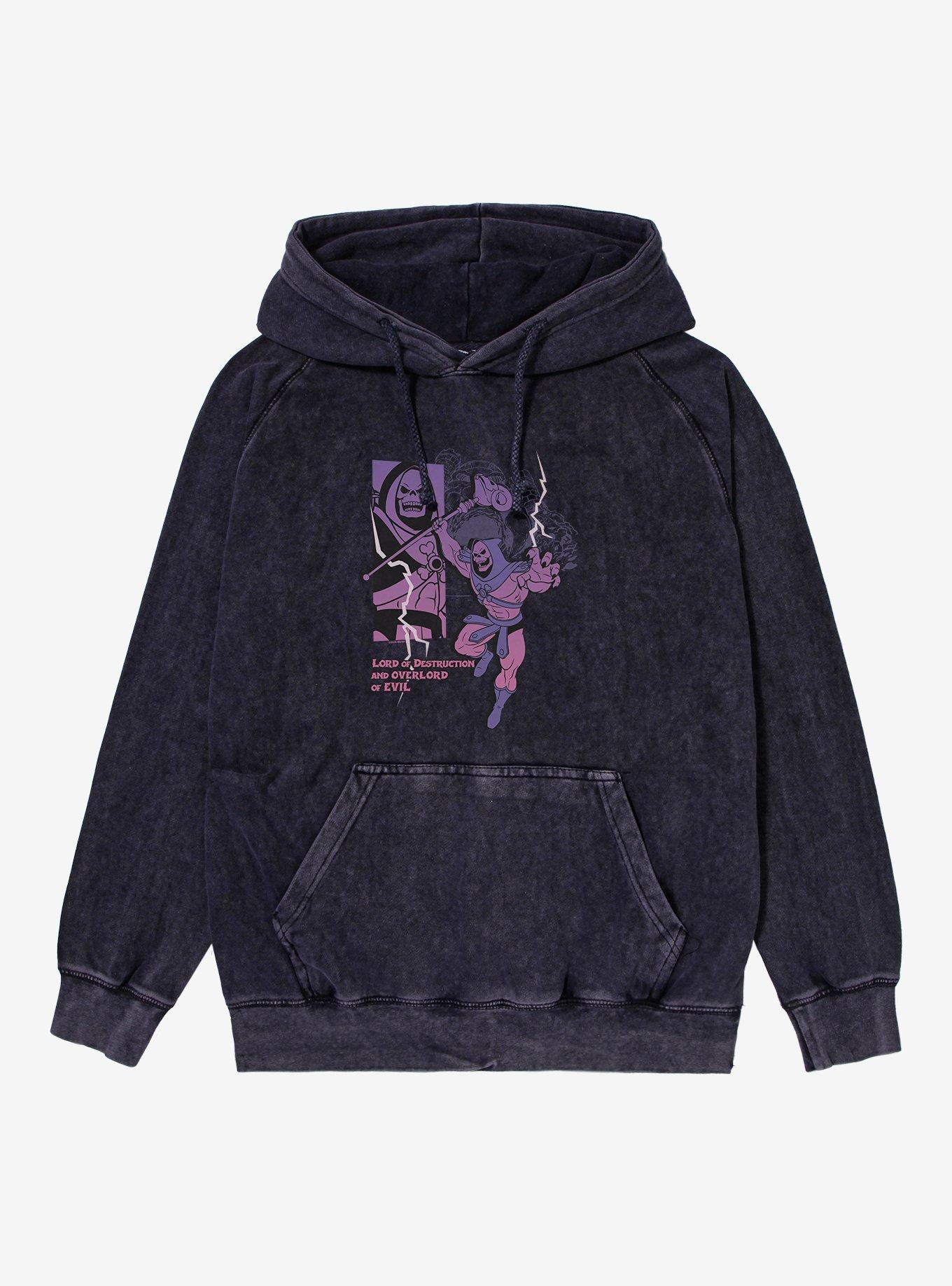 Masters Of The Universe Lord Of Destruction Evil Leap Mineral Wash Hoodie, , hi-res