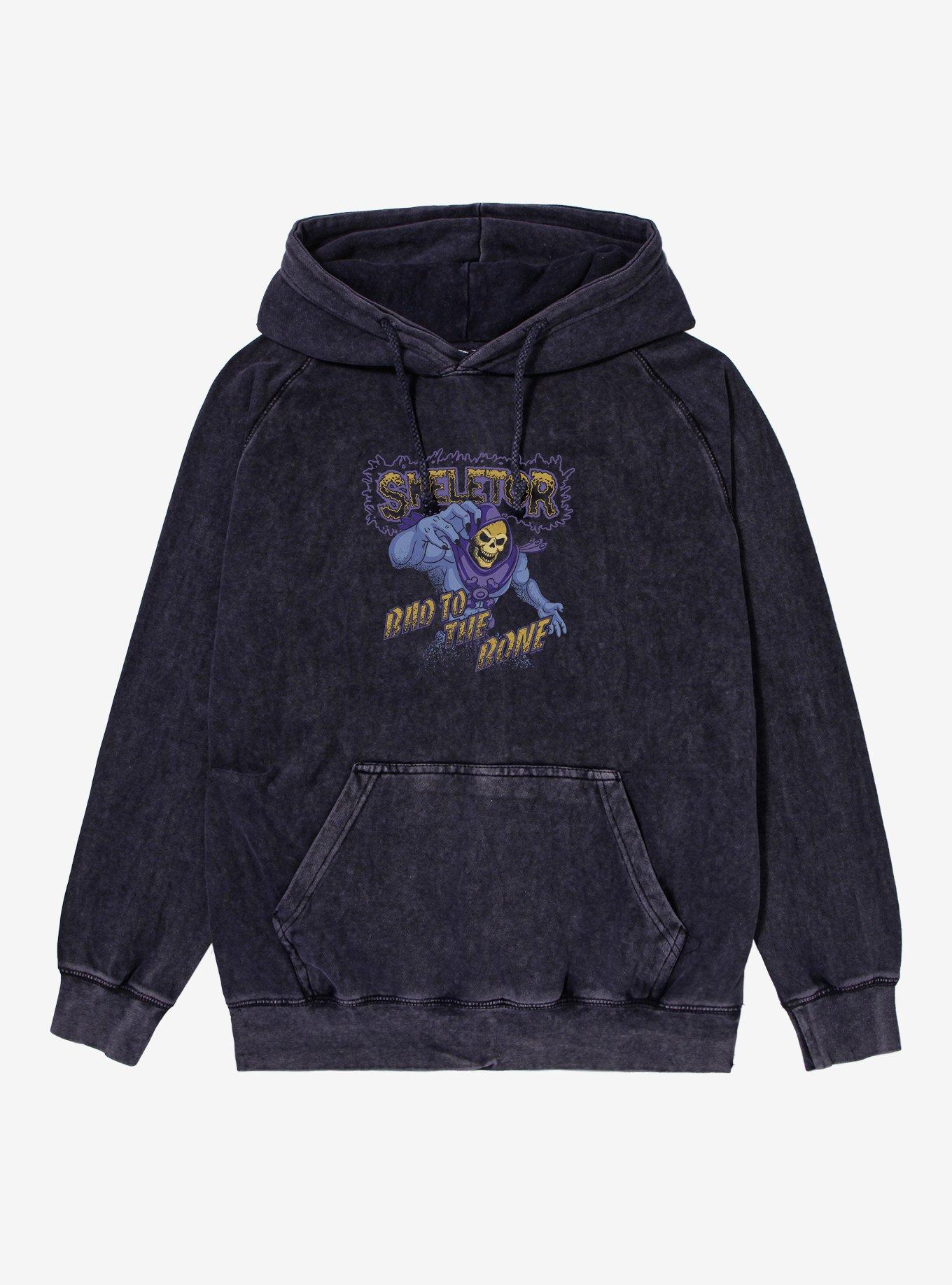 Masters Of The Universe Bad To The Bone Mineral Wash Hoodie, , hi-res