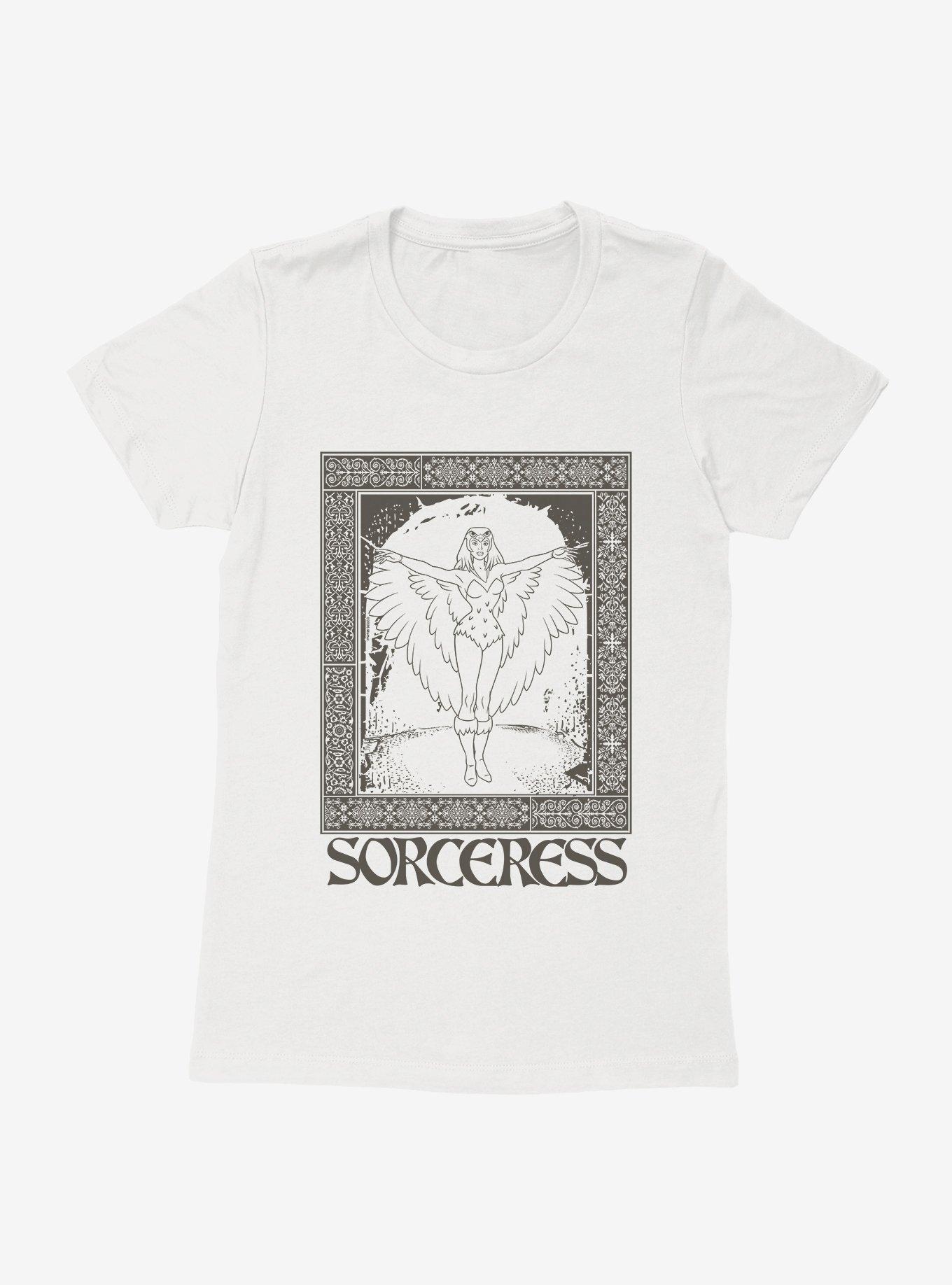 Masters Of The Universe Sorceress Black And White Womens T-Shirt, , hi-res