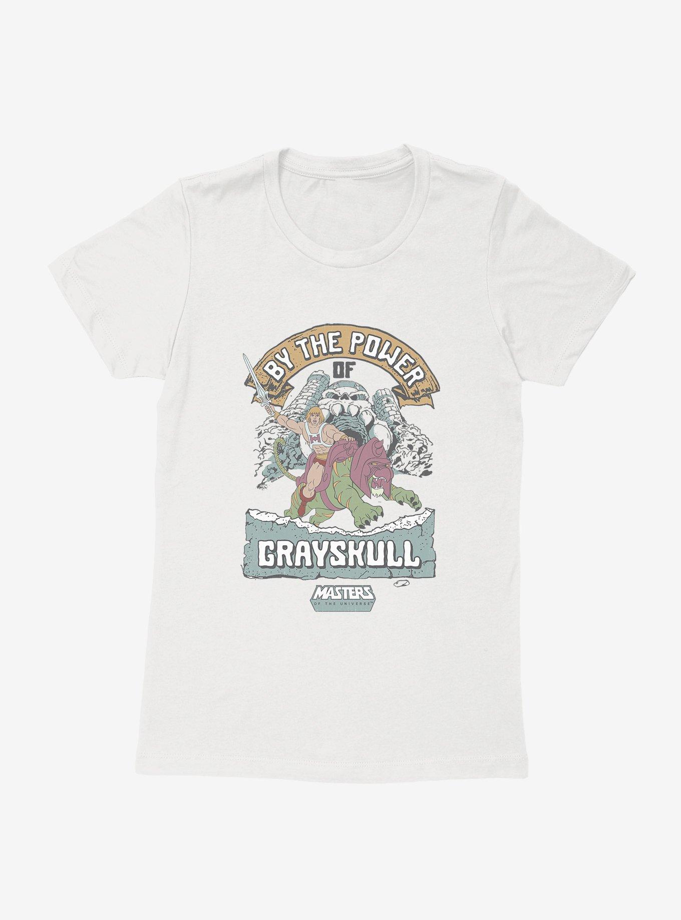 Masters Of The Universe By The Power Of Grayskull Ribbon Womens T-Shirt, , hi-res