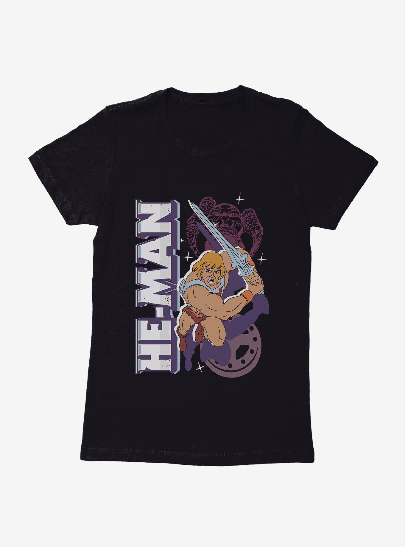 Masters Of The Universe He-Man Lunge Attack Womens T-Shirt, , hi-res