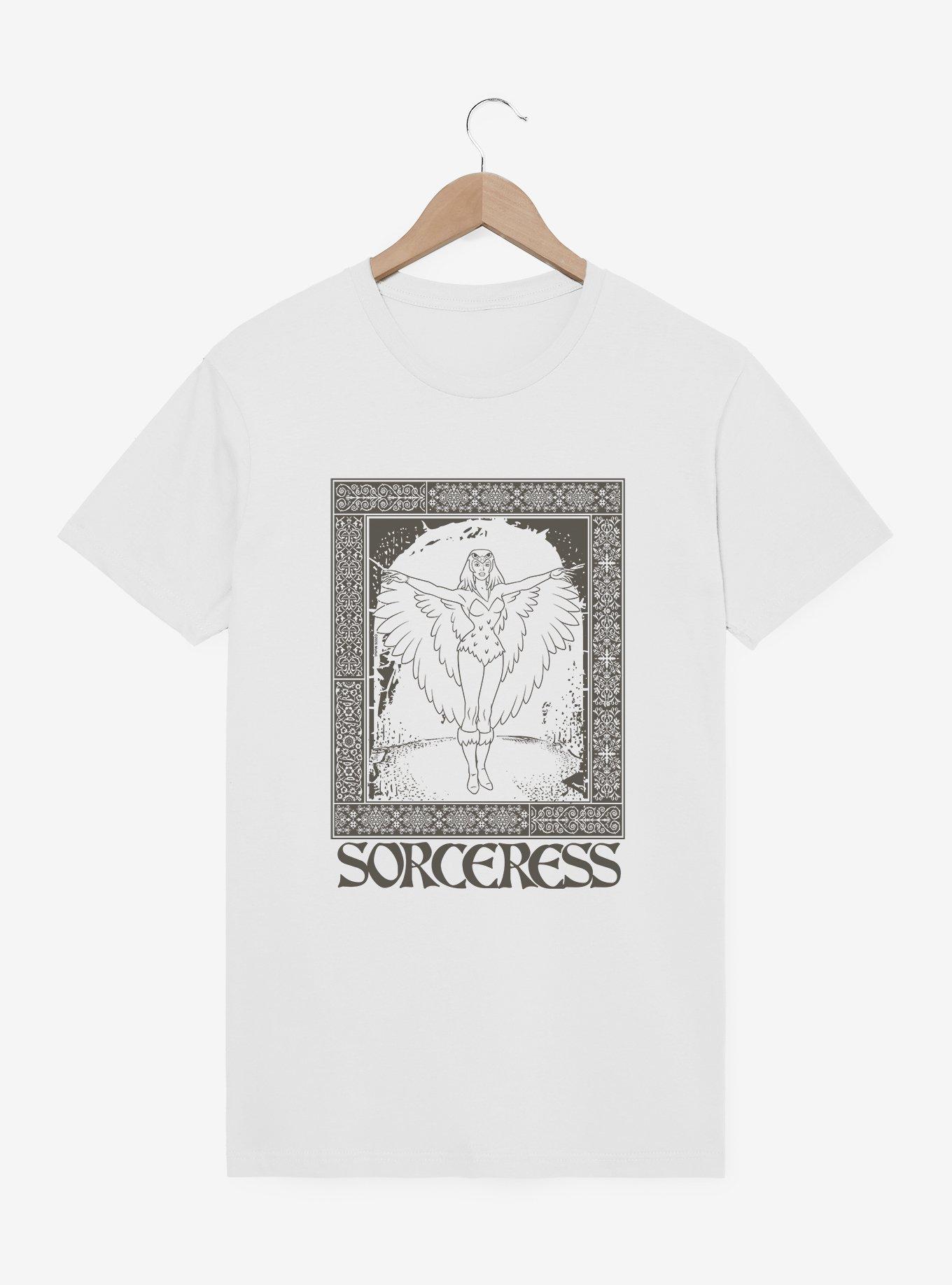 Masters Of The Universe Sorceress Black And White T-Shirt, , hi-res