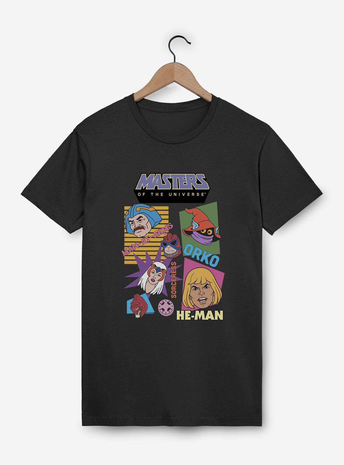 Masters Of The Universe Retro Hero Faces T-Shirt, , hi-res