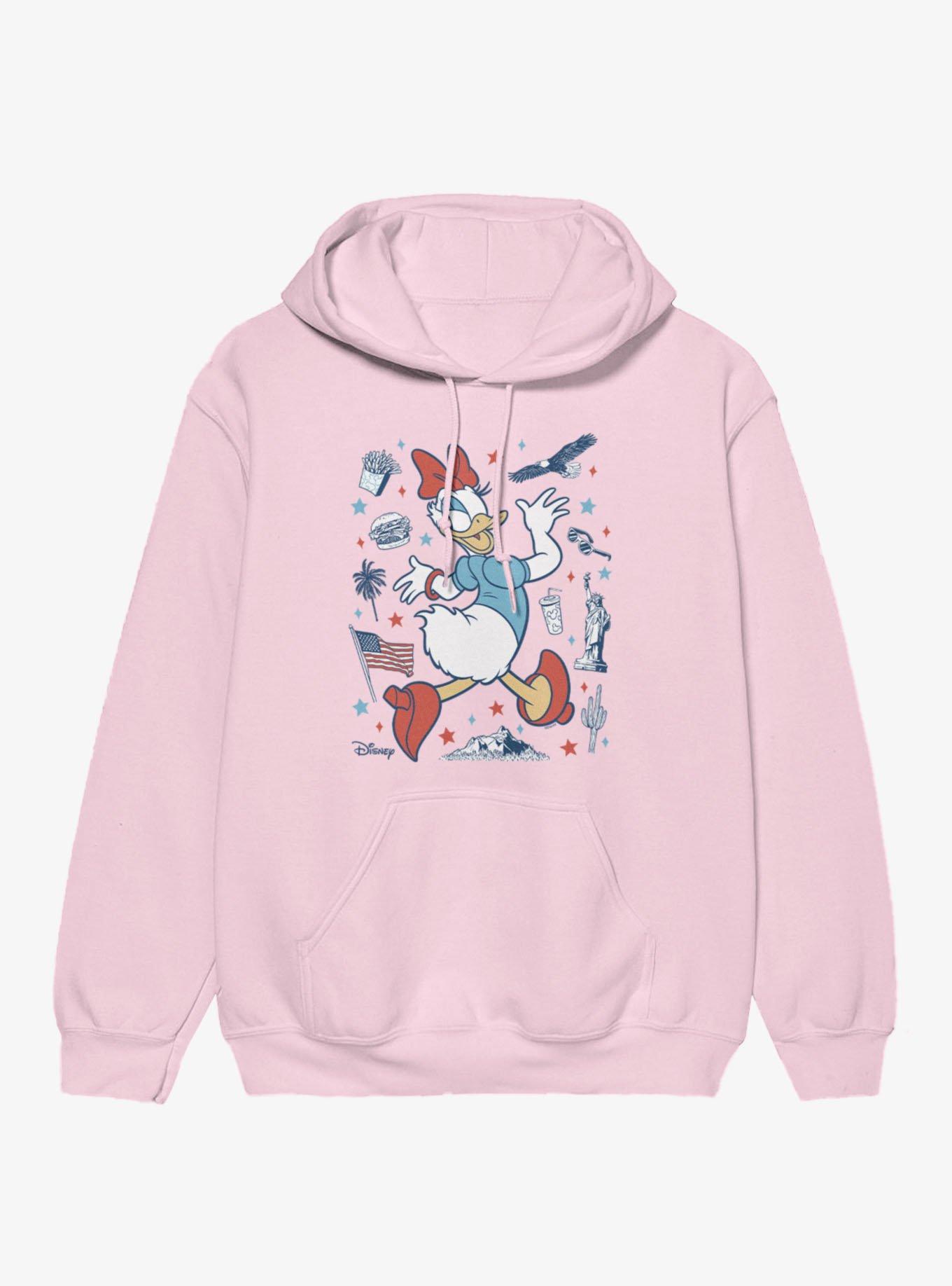 Disney Mickey Mouse Daisy Duck Americana Hoodie, , hi-res