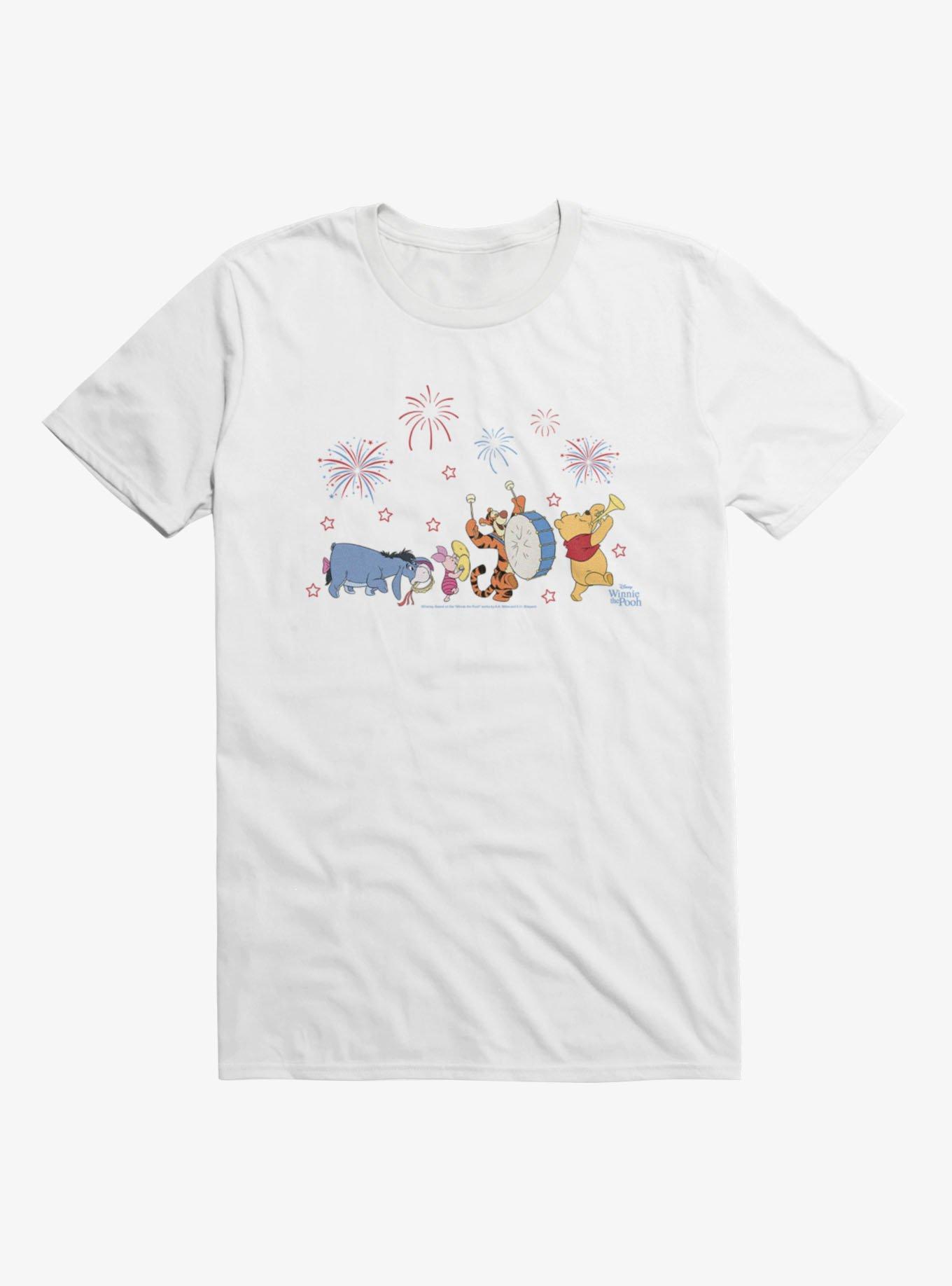 Disney Winnie The Pooh Fireworks 4Th Of July Parade T-Shirt, , hi-res