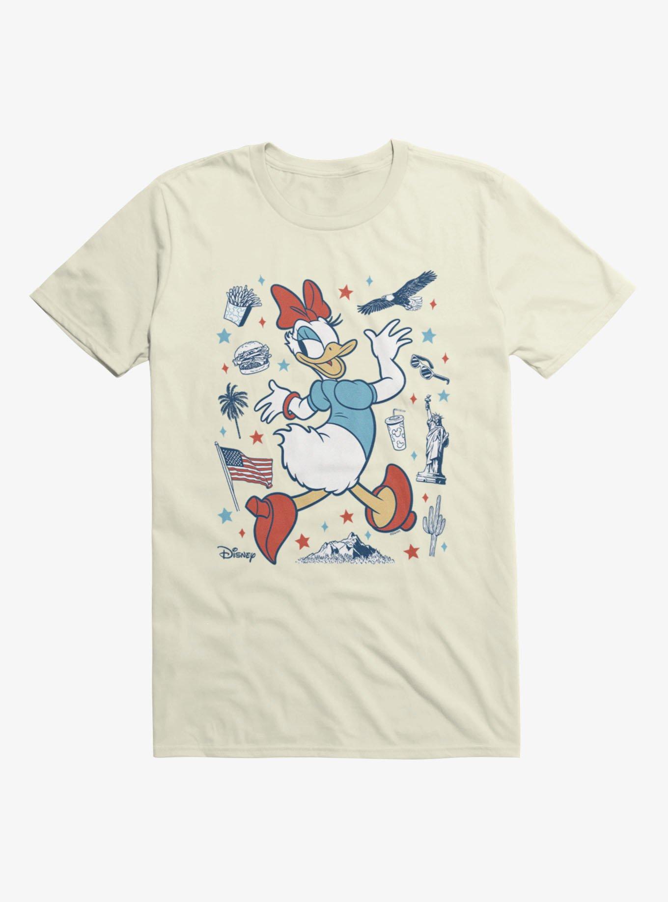 Disney Mickey Mouse Daisy Duck Americana T-Shirt, , hi-res