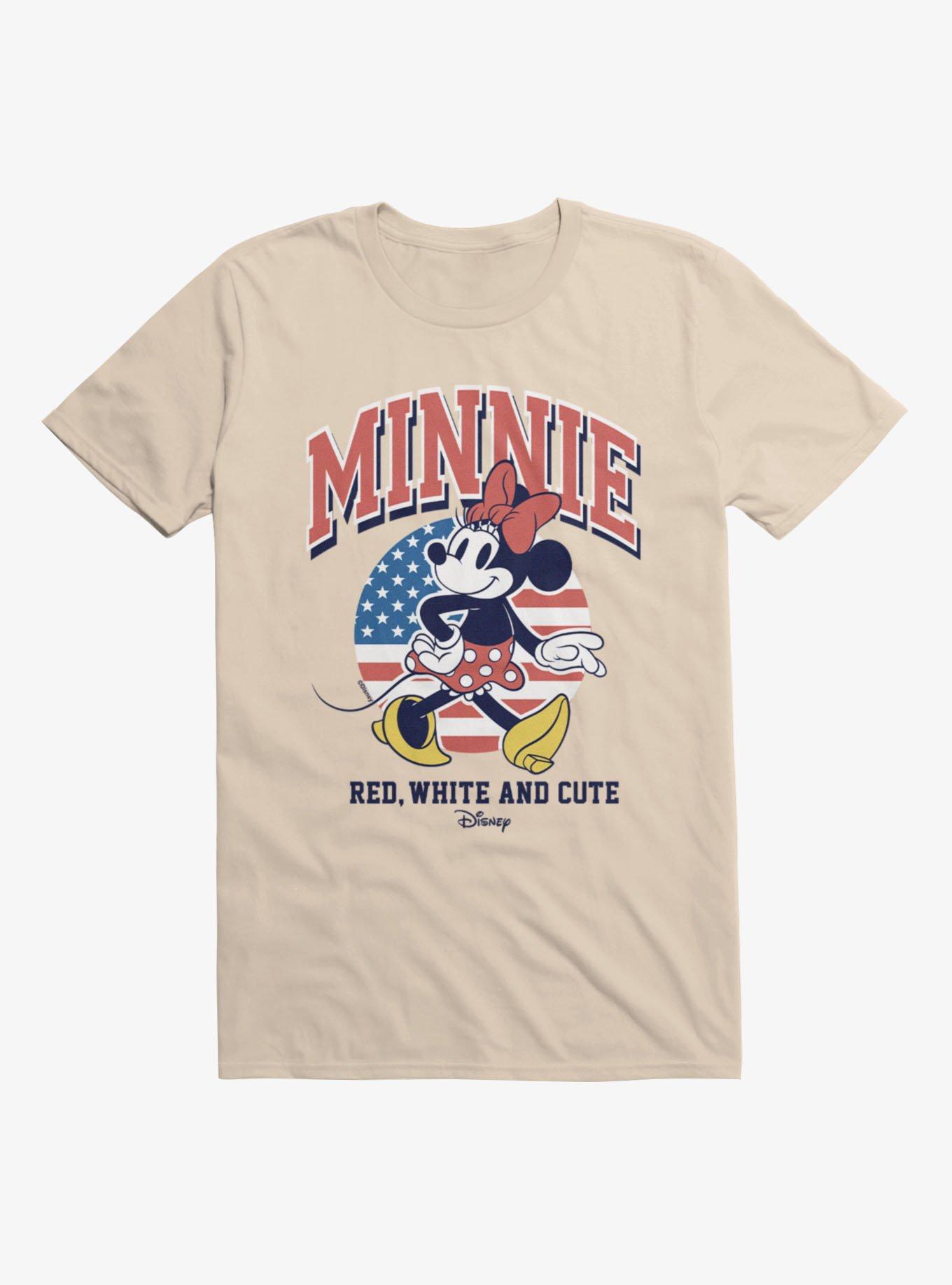 Disney Minnie Mouse Red, White And Cute T-Shirt, , hi-res