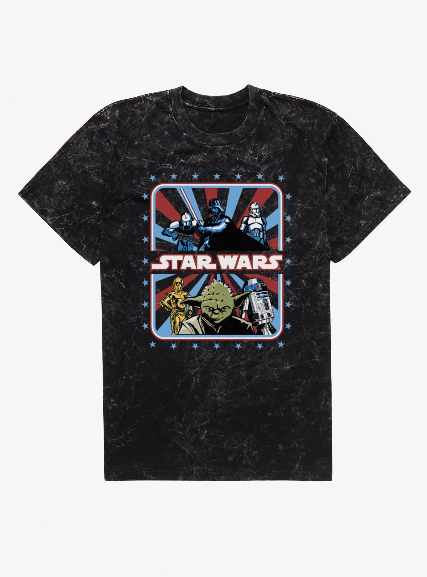 Star Wars Team Ups Mineral Wash T-Shirt, , hi-res
