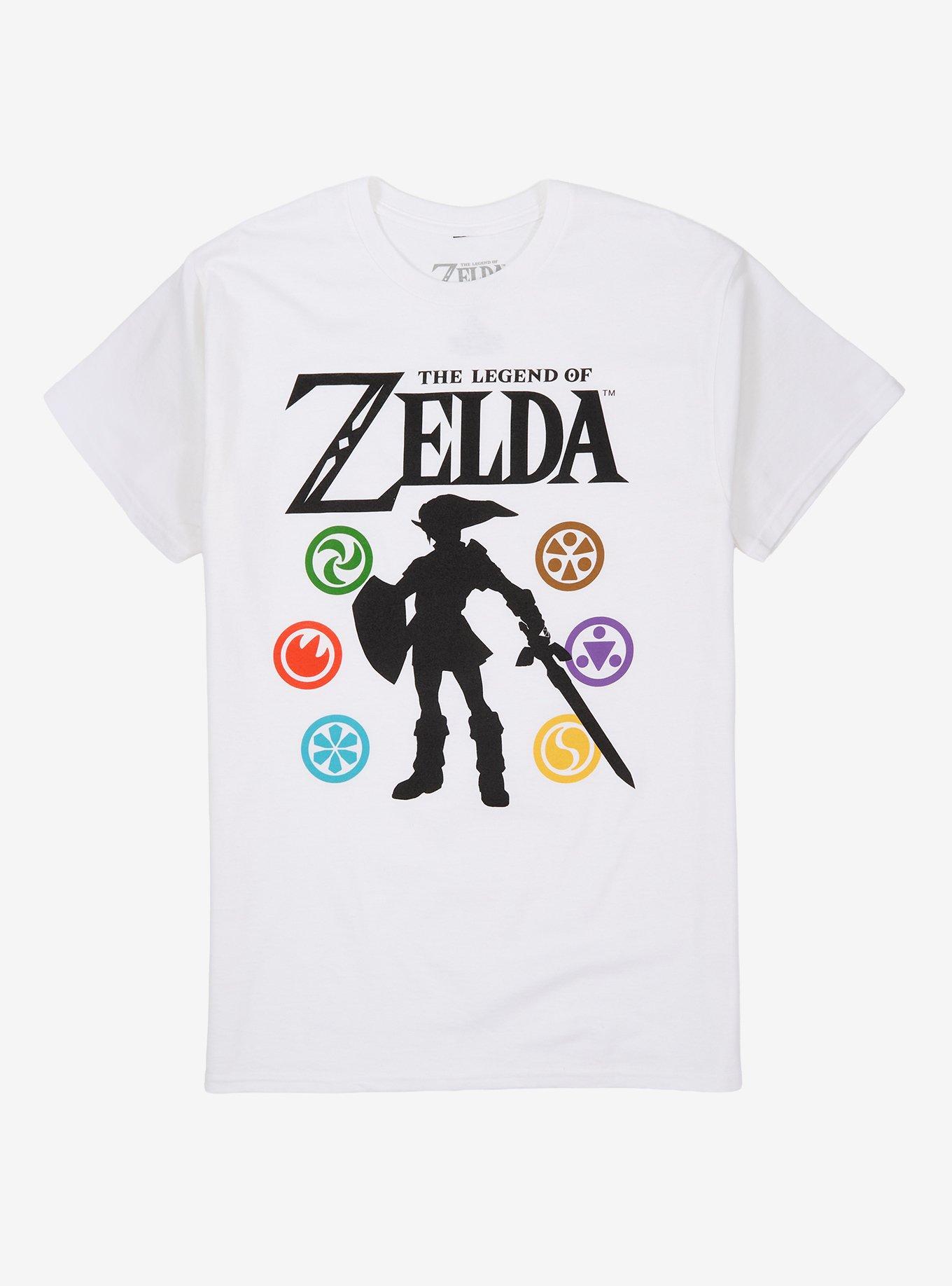 The Legend Of Zelda Link Sage Medallions T-Shirt