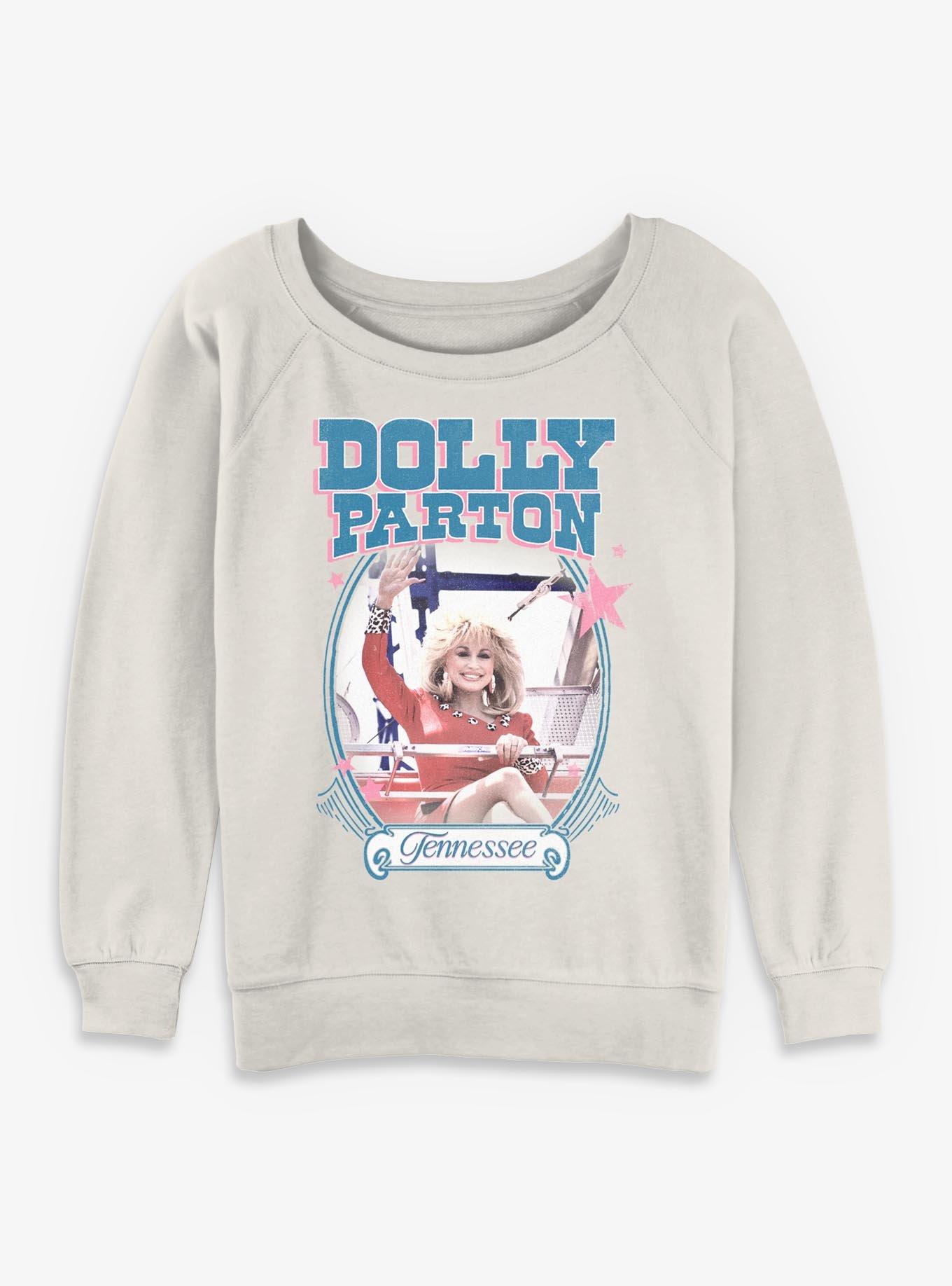 Dolly Parton Framed Girls Slouchy Sweatshirt, , hi-res