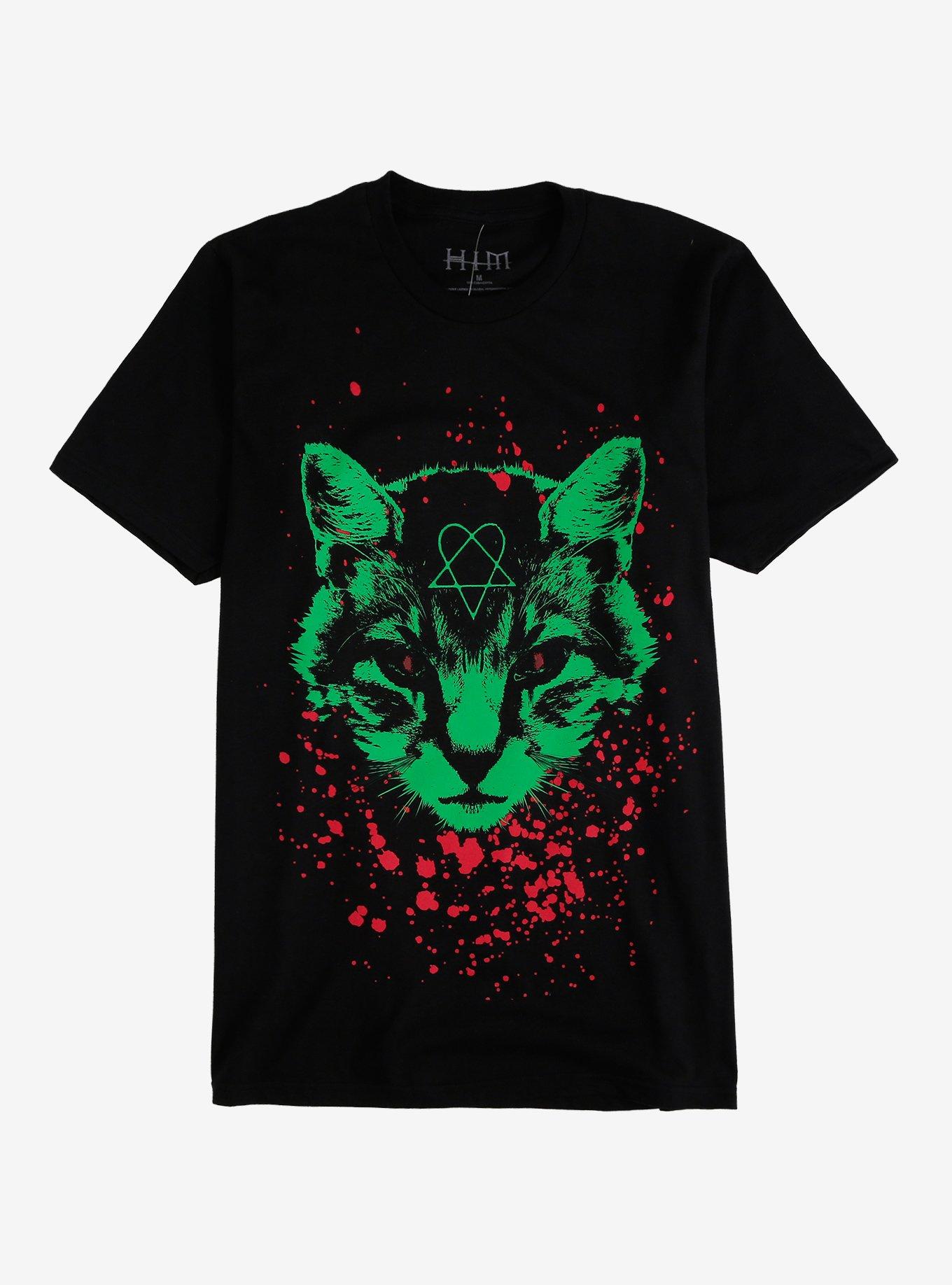 HIM Spectral Cat T-Shirt