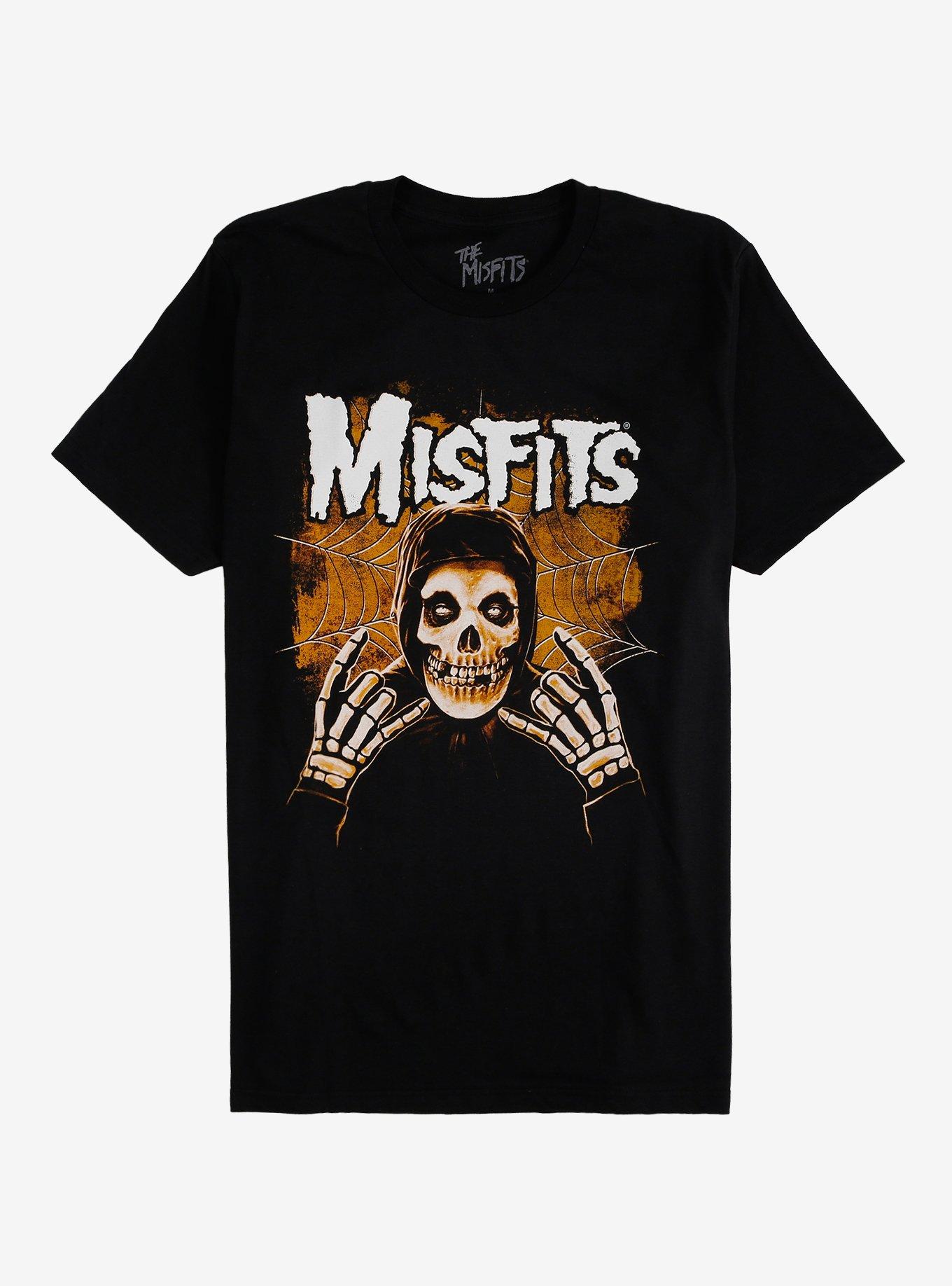 Misfits Crimson Ghost Spiderweb T-Shirt