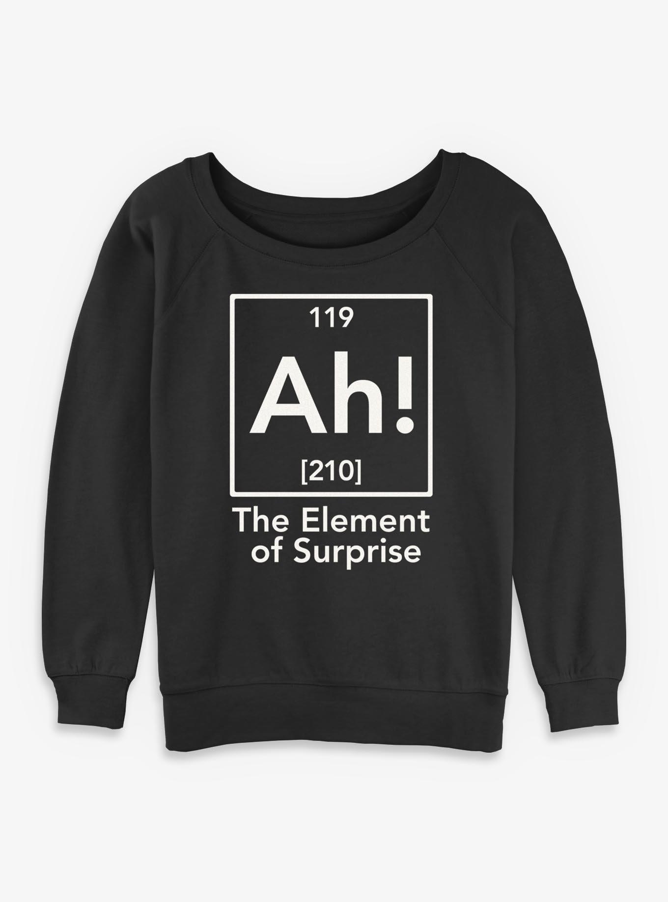 Periodic Table Girls Slouchy Sweatshirt, , hi-res