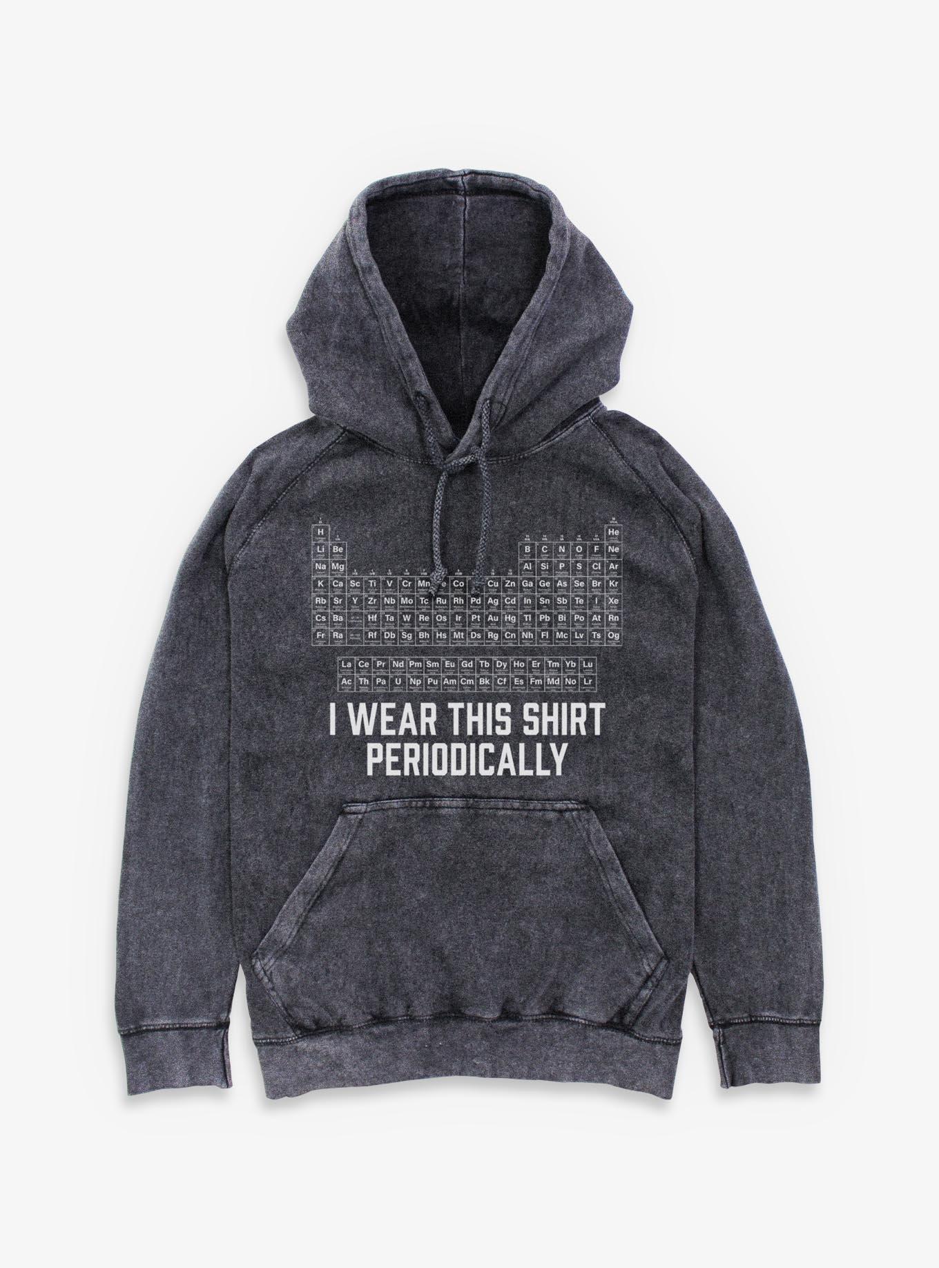 Periodic Table Mineral Wash Hoodie