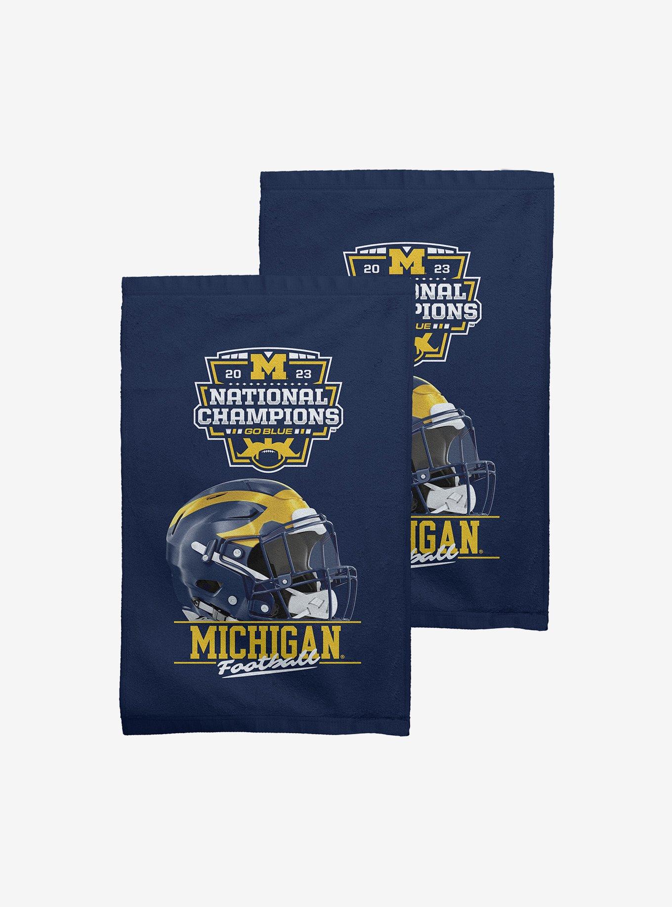 NCAA 2023 FBC Rally Home Michigan 2Pk Fan Towel, , hi-res