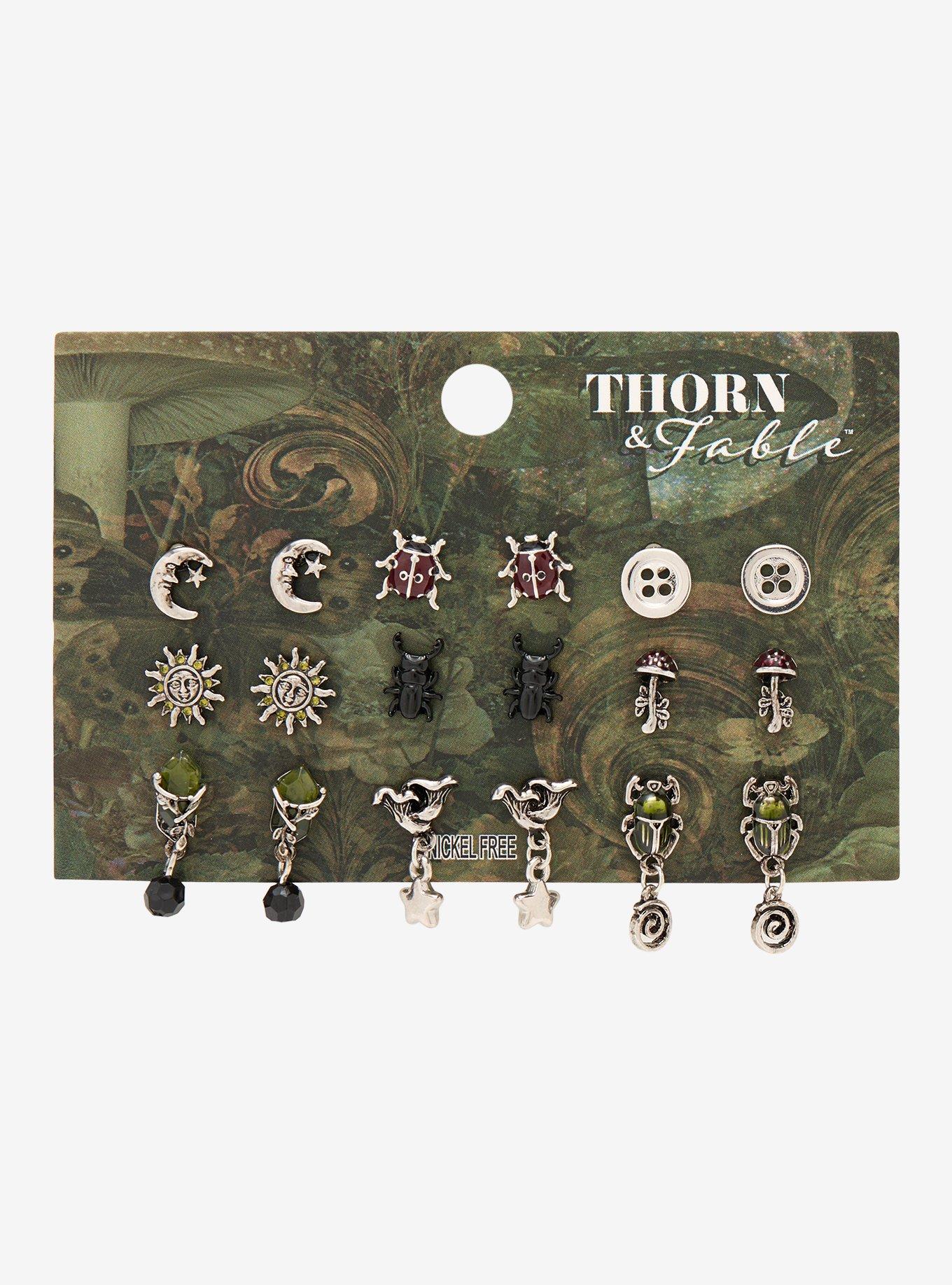 Thorn & Fable Forest Earring Set