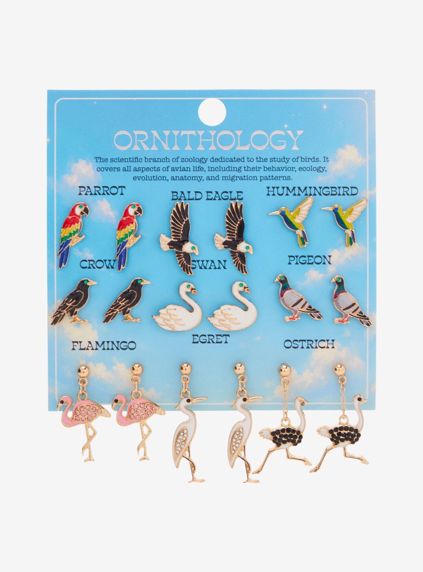 Thorn & Fable Bird Type Earring Set