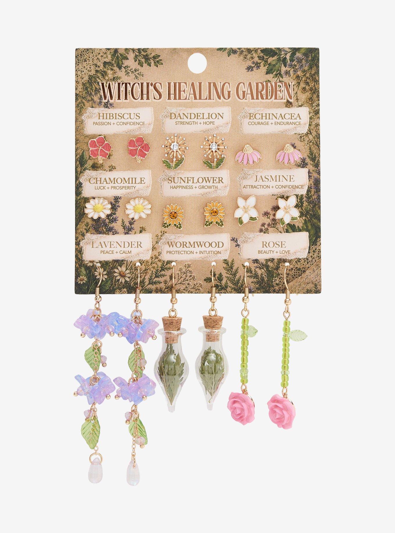 Thorn & Fable Witch's Healing Garden Earring Set