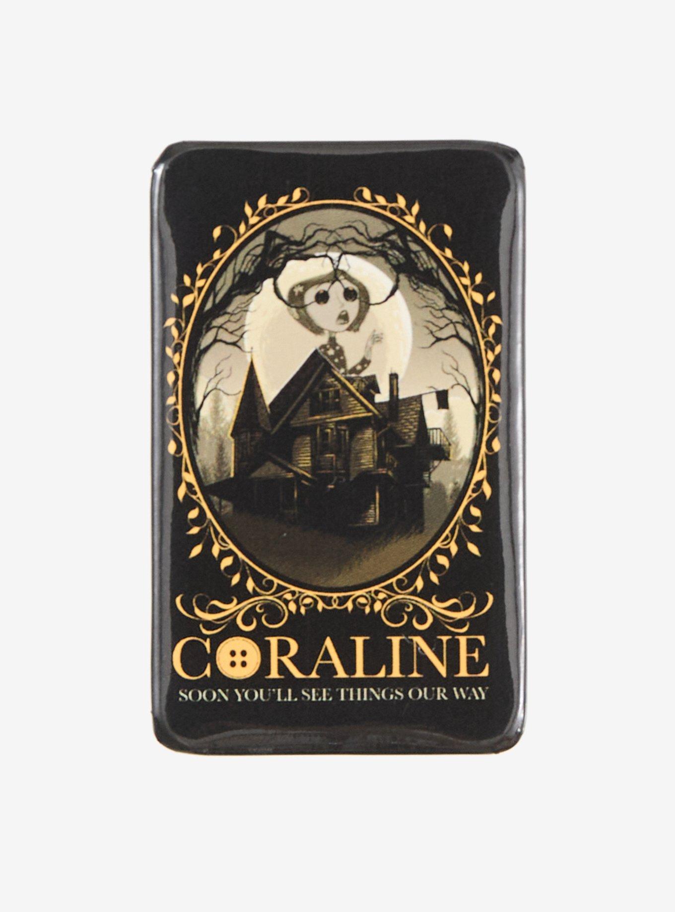Coraline House Poster Rectangular Button | Hot Topic