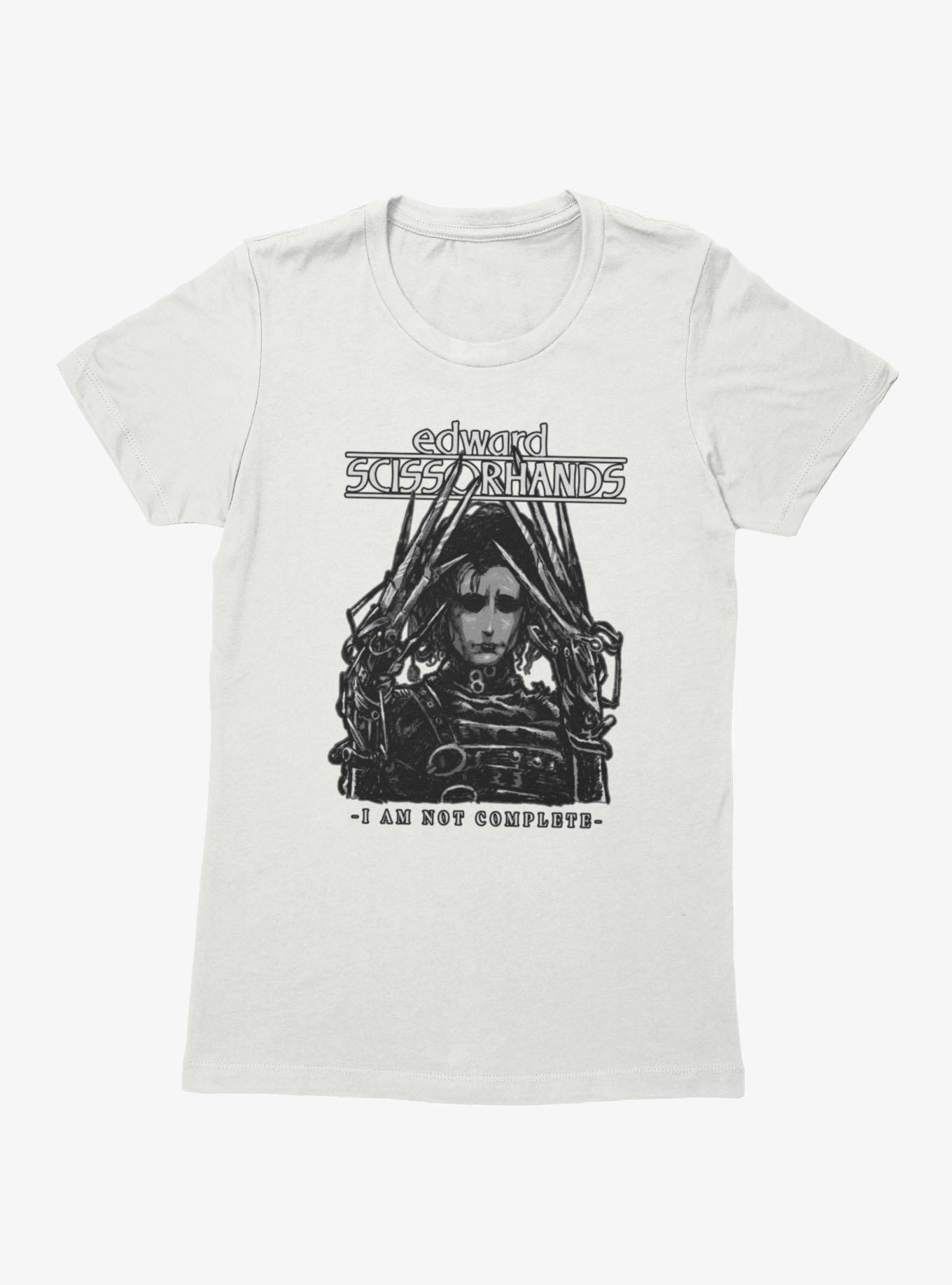 Edward Scissorhands I Am Not Complete Womens T-Shirt, , hi-res view 1