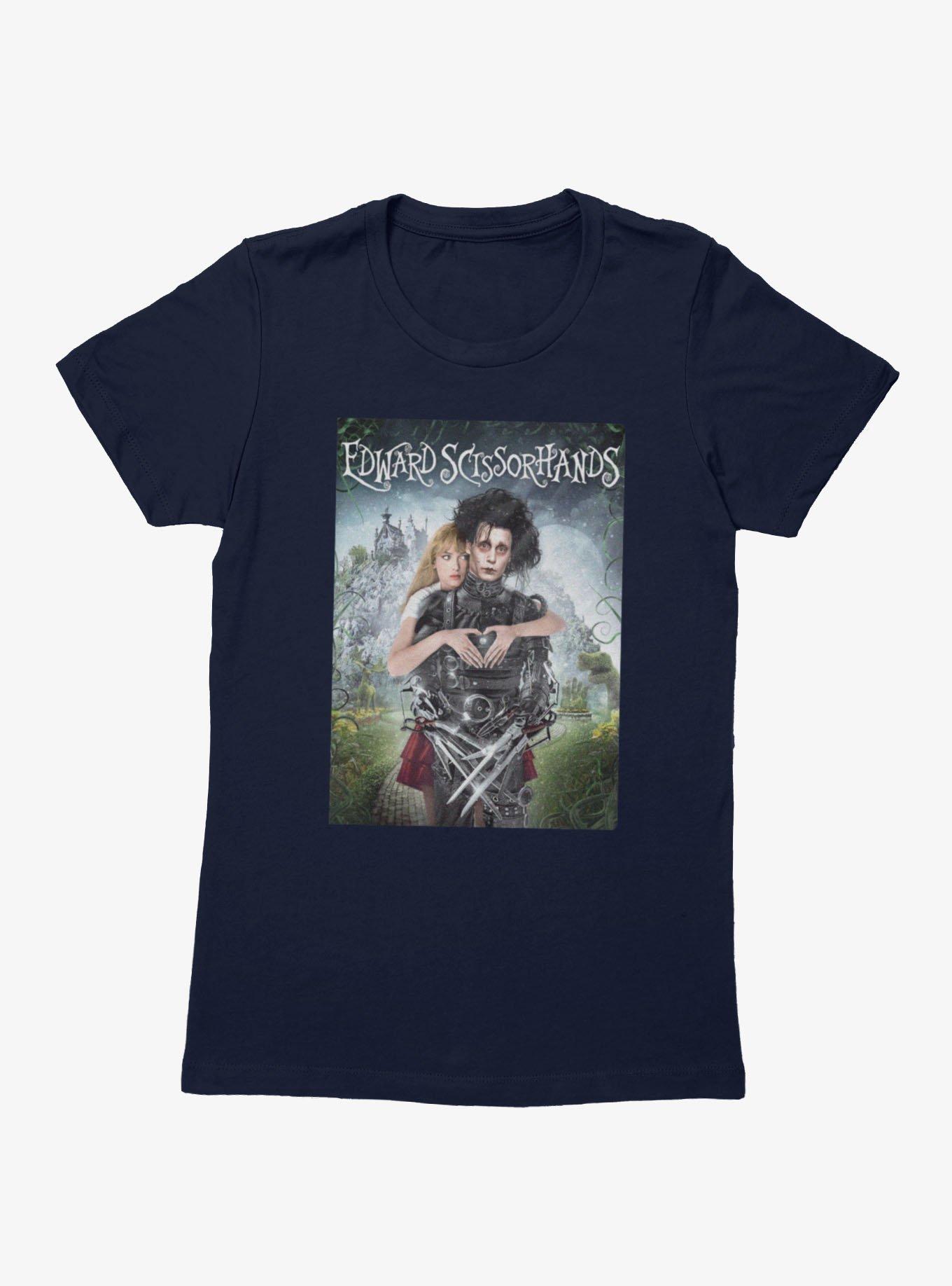 Edward Scissorhands Movie Poster Womens T-Shirt, , hi-res view 1