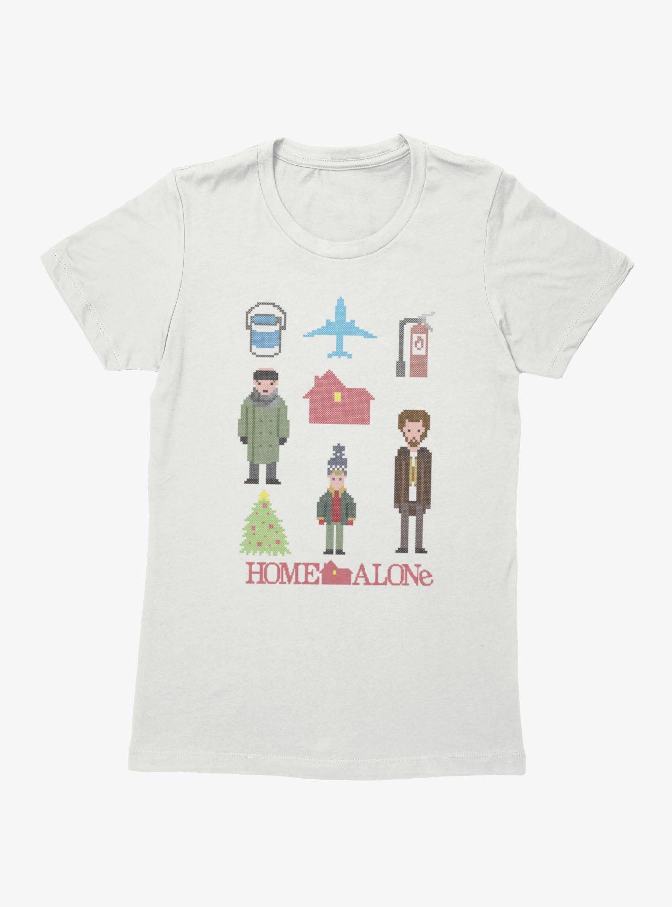 Home Alone Pixel Characters Womens T-Shirt, , hi-res