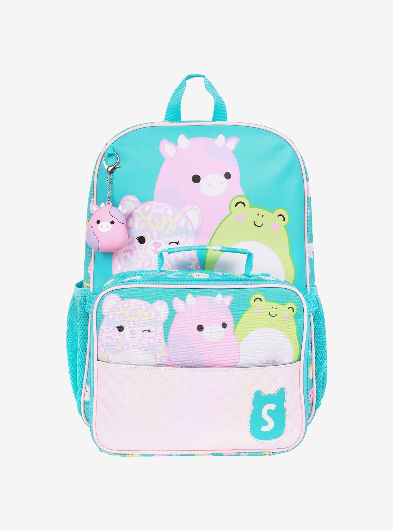 Squishmallows 3D Charm Backpack with Detachable Lunch Box, , hi-res