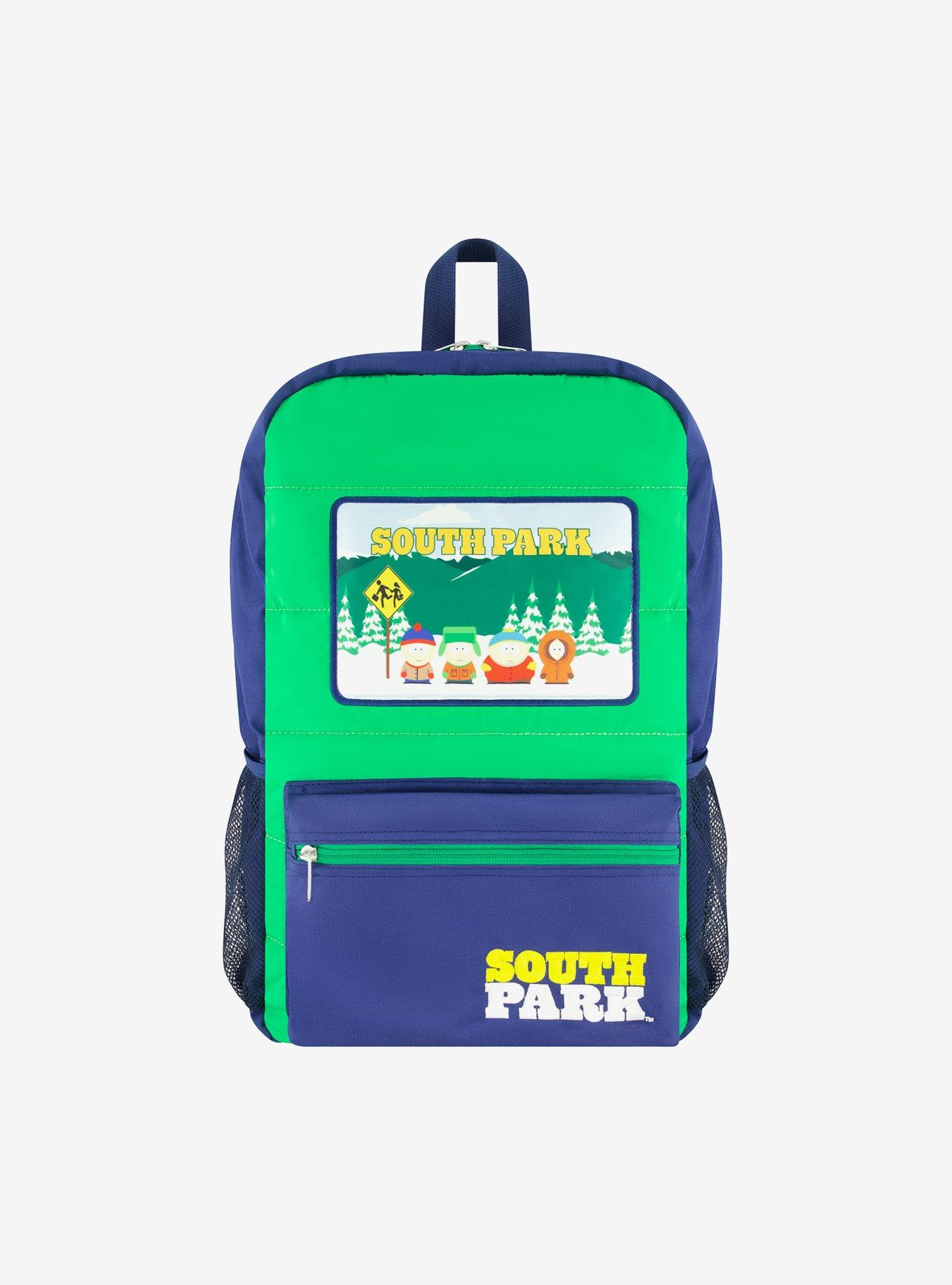 South Park Quilted Backpack with Patches, , hi-res