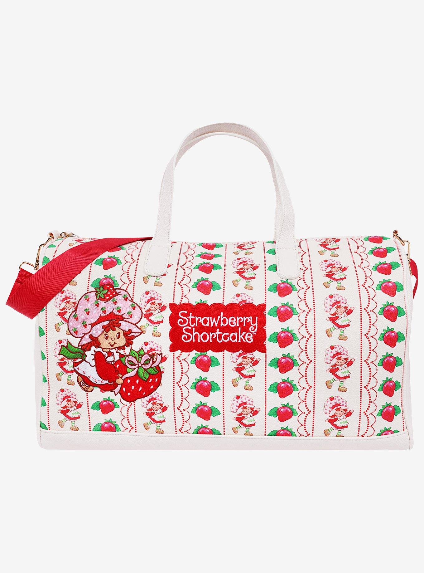 Strawberry Shortcake Lace Print Weekender Duffle Bag, , hi-res