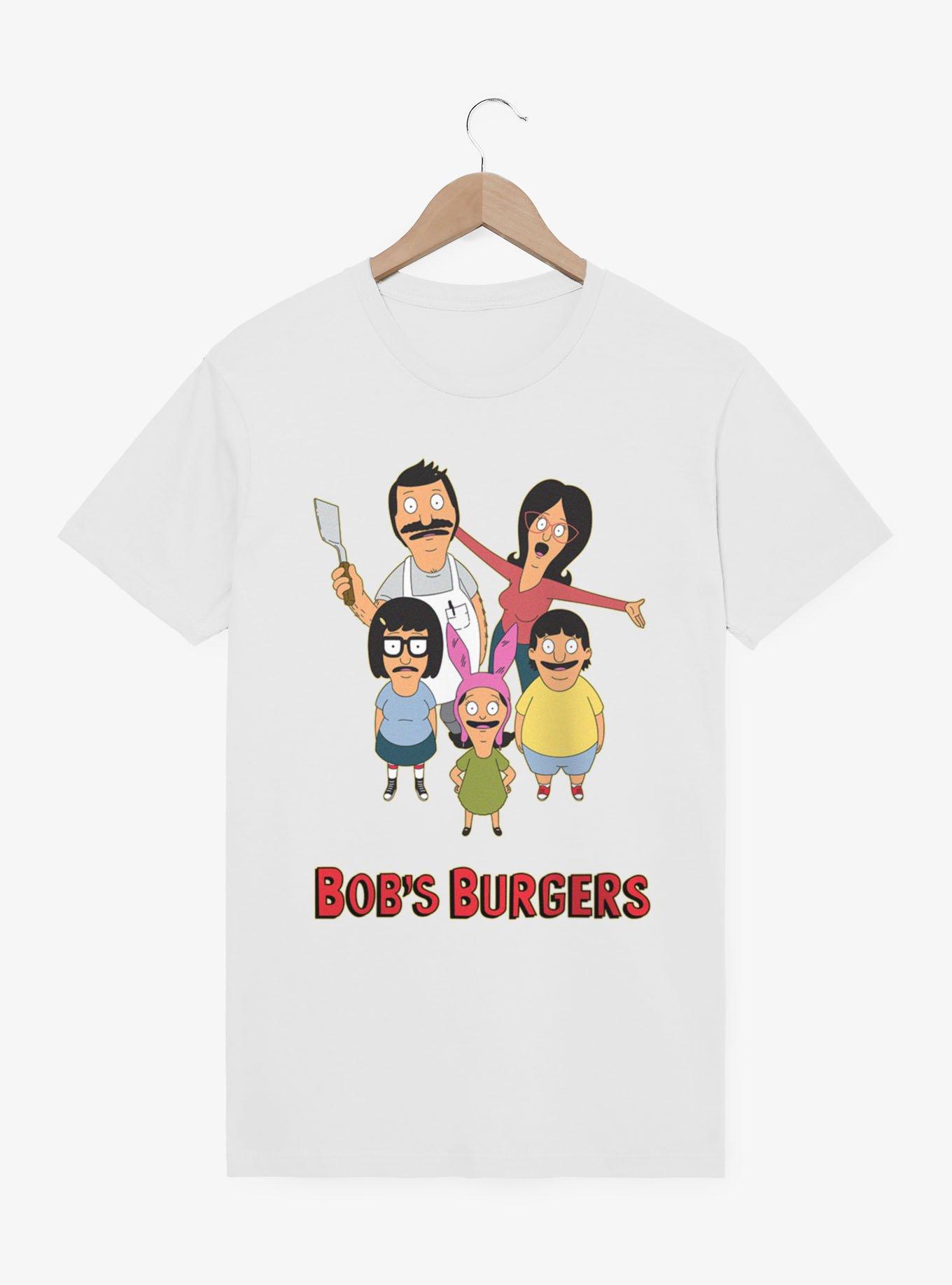Bob's Burgers Family Photo Looking Up T-Shirt, , hi-res