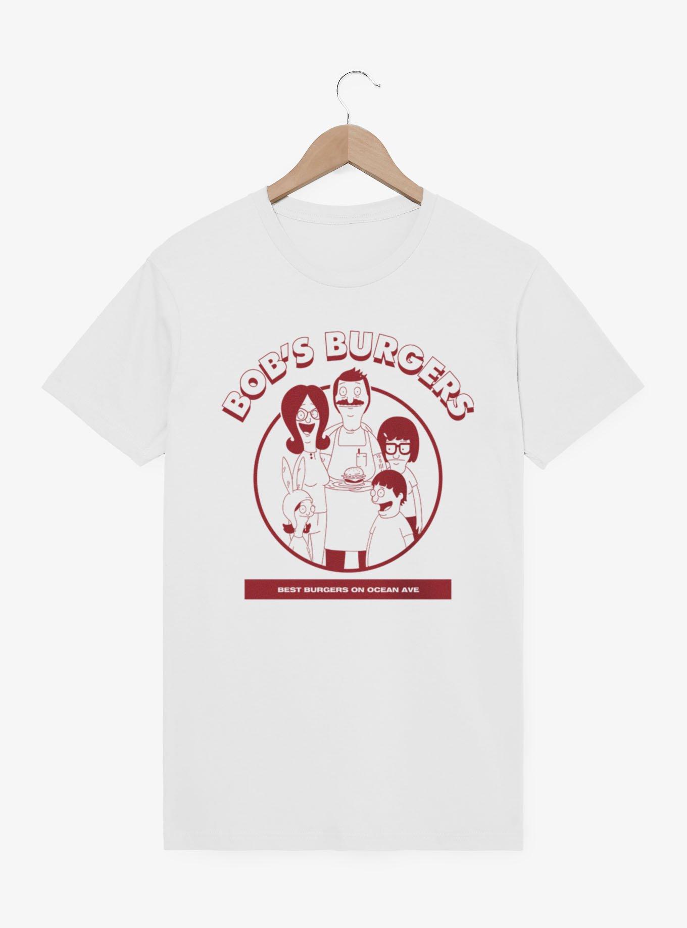 Bob's Burgers Best Burgers On Ocean Ave T-Shirt, , hi-res