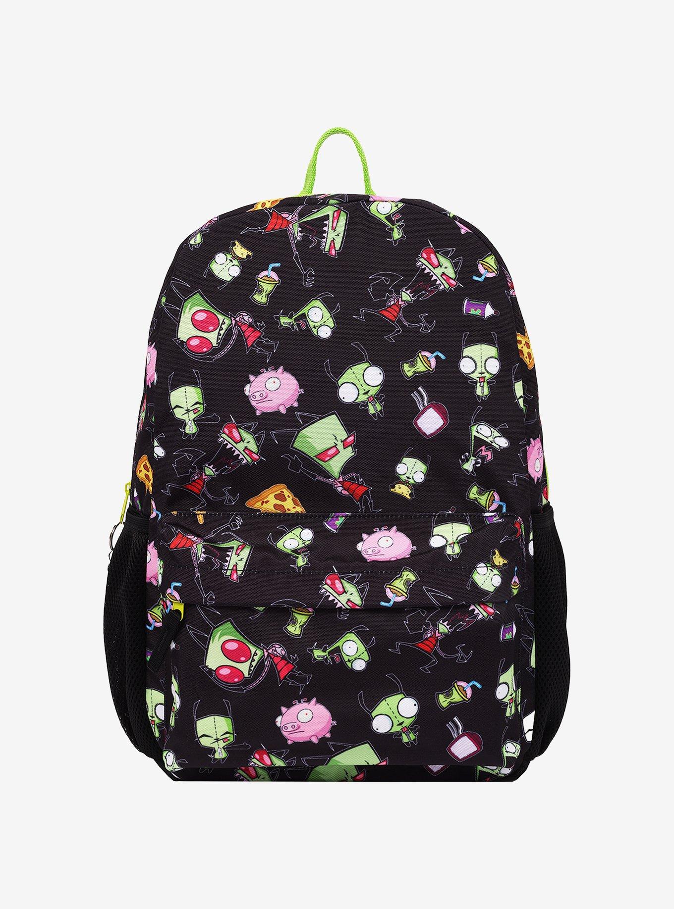Nickelodeon Invader Zim All-Over Print Full-Size Classic Backpack, , hi-res