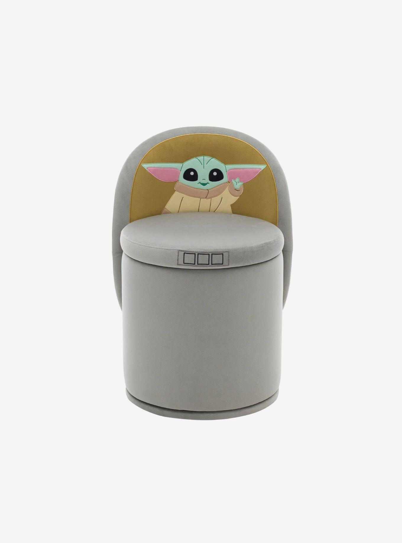 Star Wars The Mandalorian Grogu Hover Pram Storage Ottoman, , hi-res