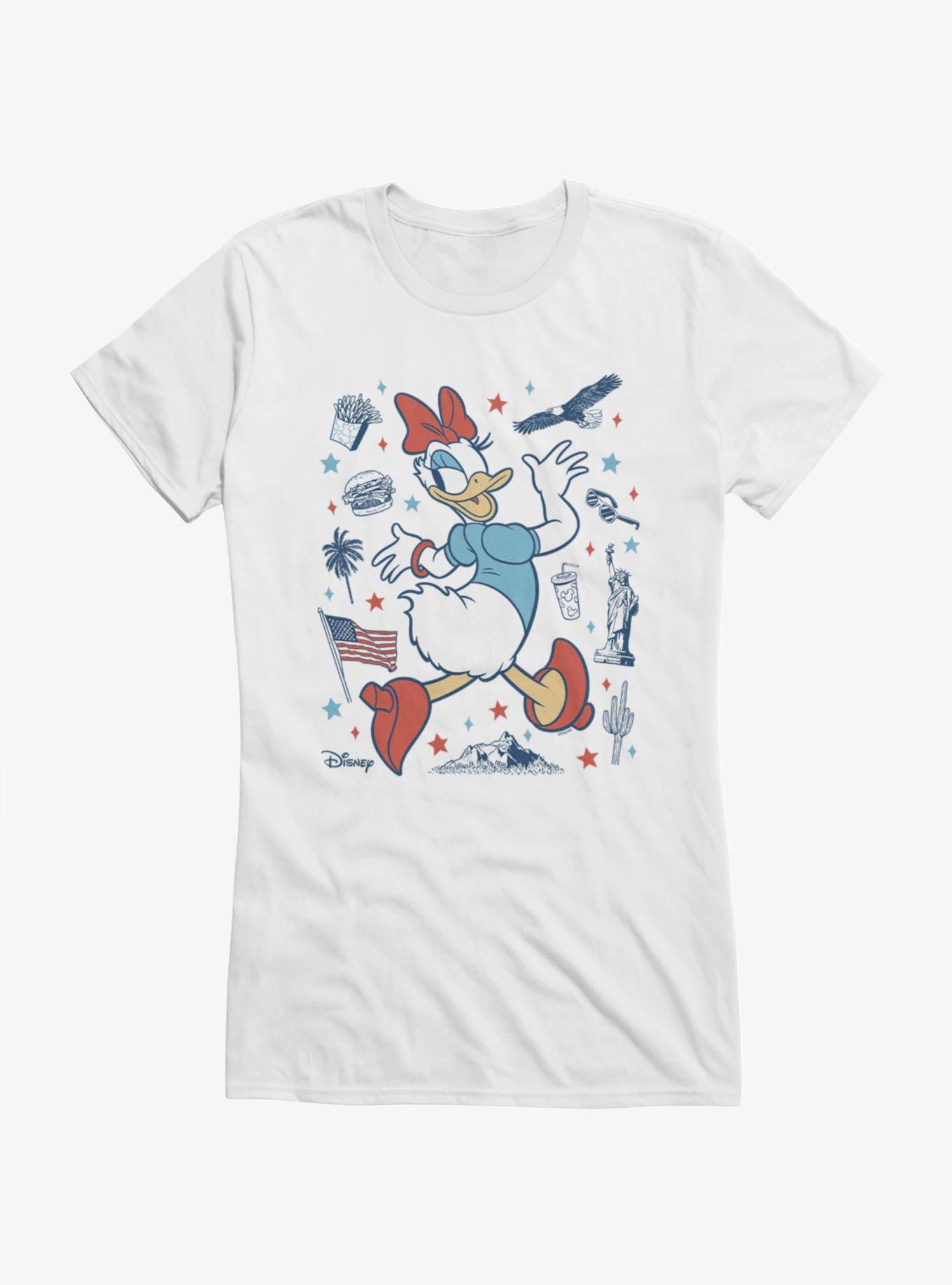 Disney Mickey Mouse Daisy Duck Americana Girls T-Shirt, , hi-res