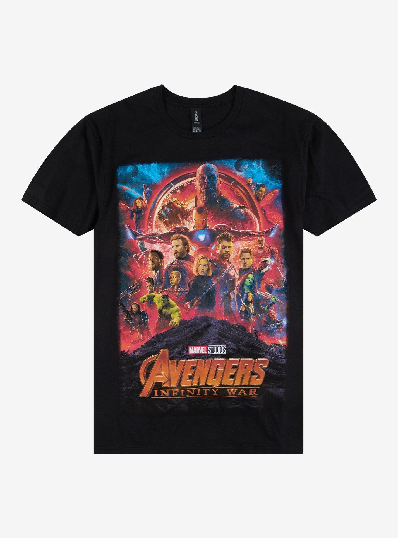 Marvel Avengers: Infinity War Poster T-Shirt