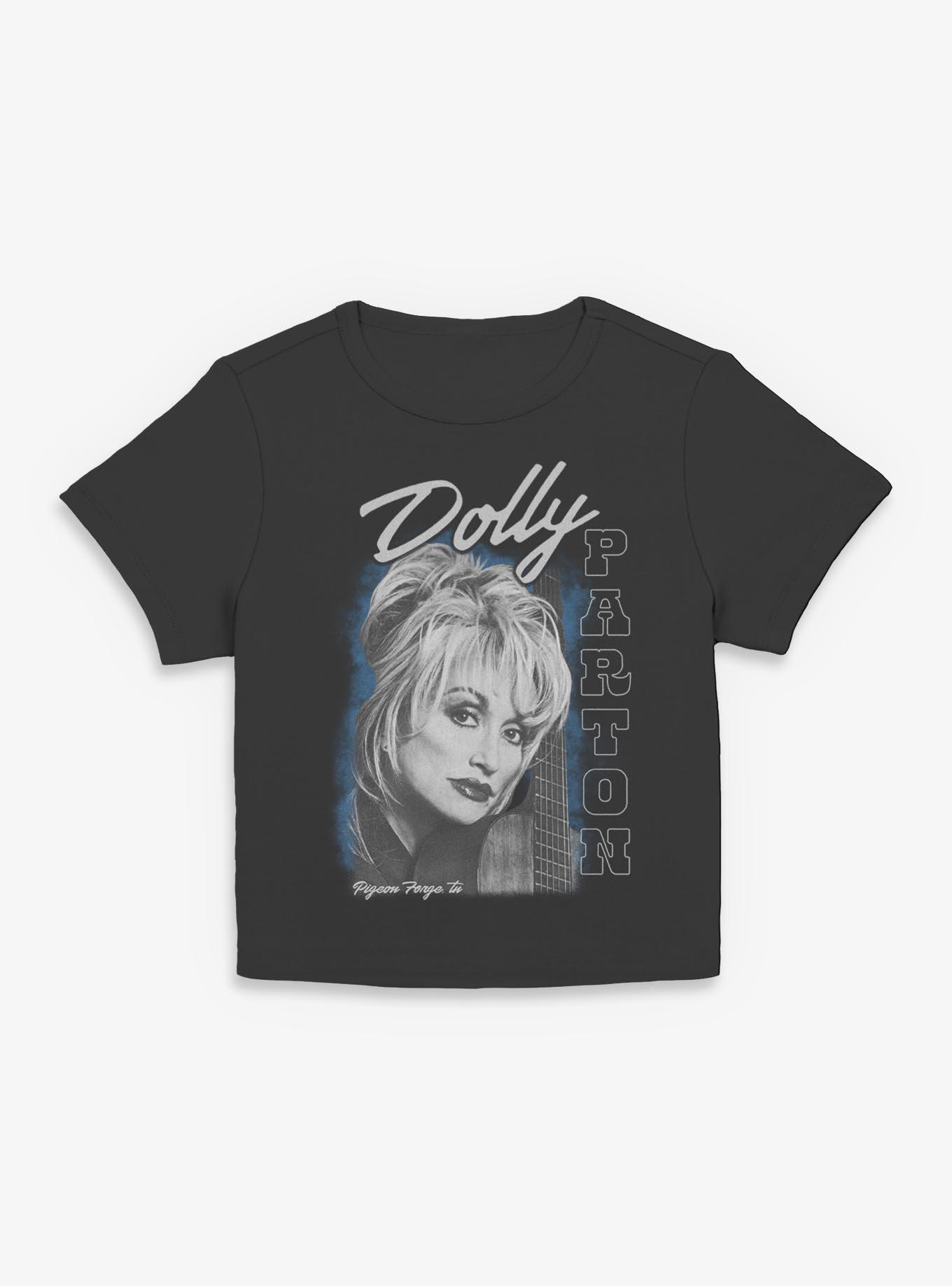Dolly Parton Guitar Portrait Girls Baby T-Shirt, , hi-res