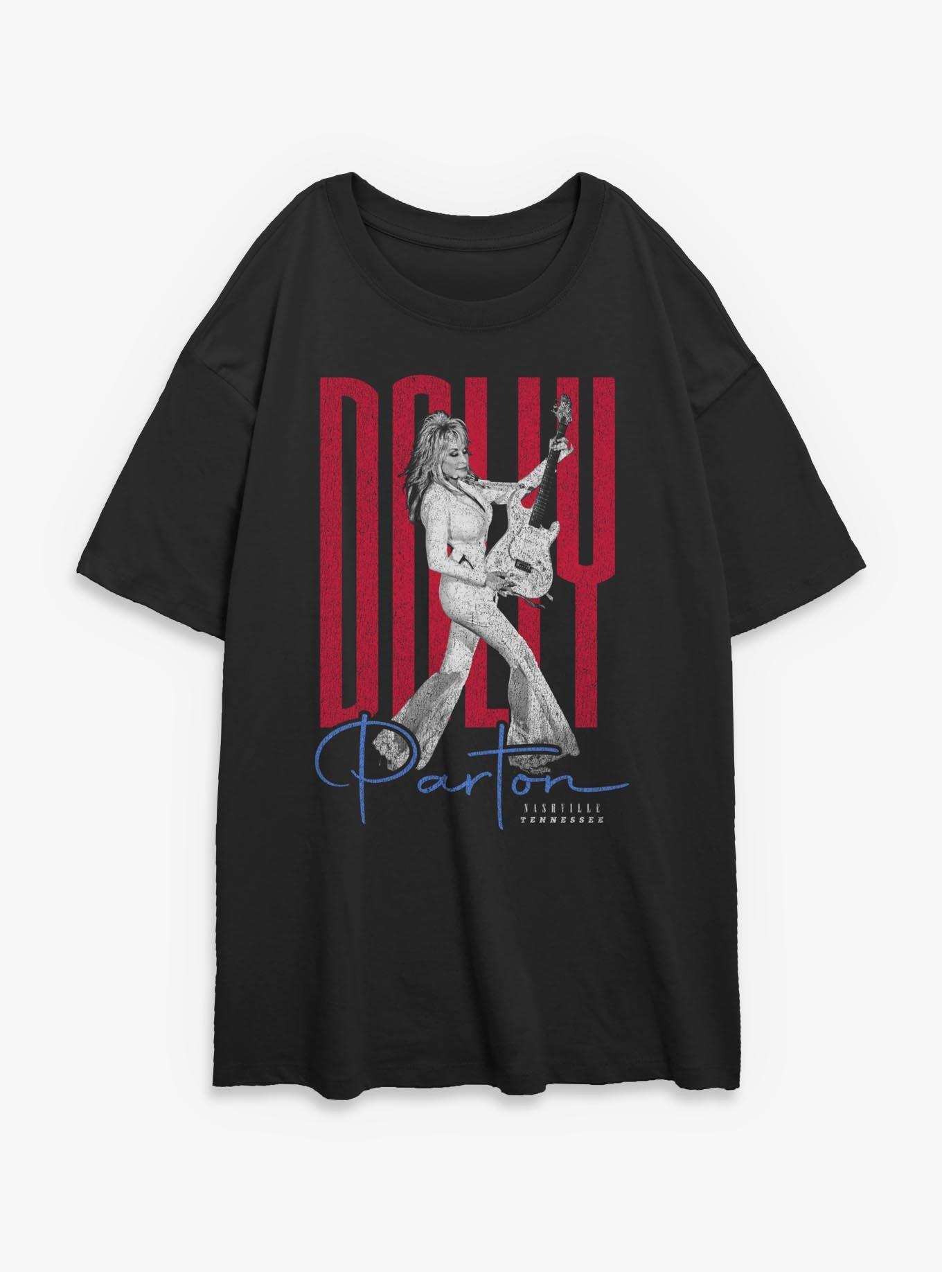 Dolly Parton Live Girls Oversized T-Shirt, , hi-res