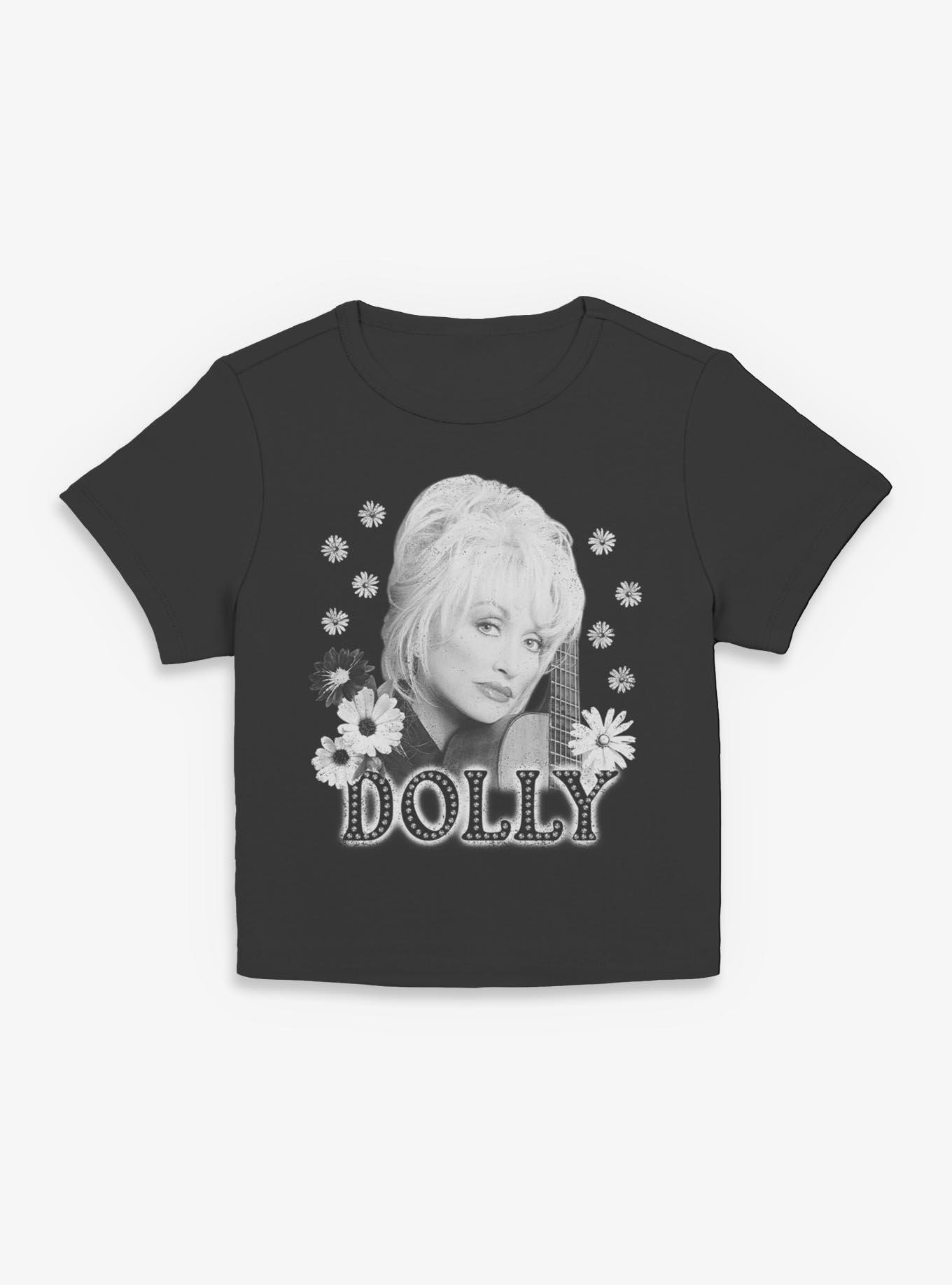 Dolly Parton Flowers Girls Baby T-Shirt, , hi-res