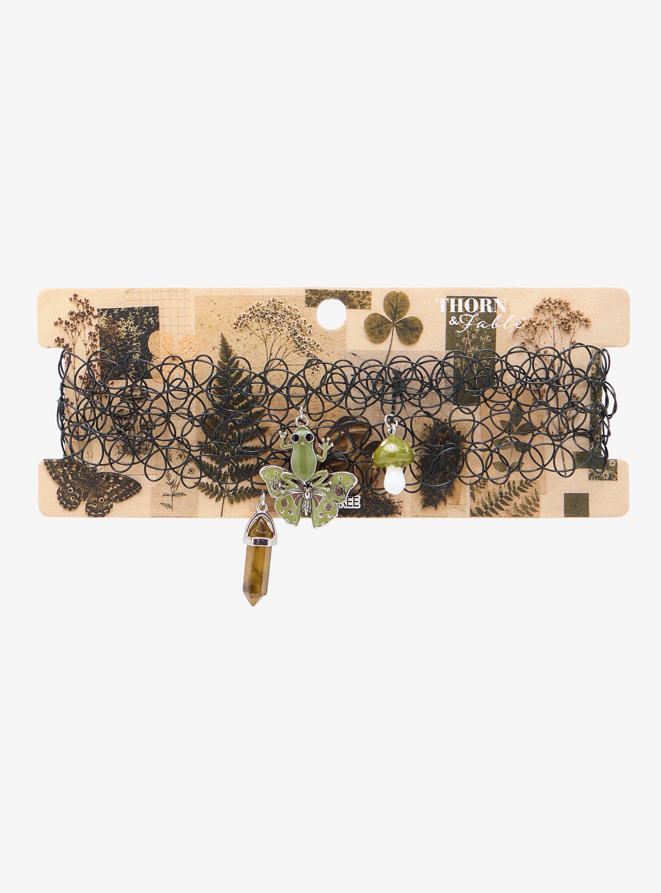 Thorn & Fable Creature Crystal Tattoo Choker Set