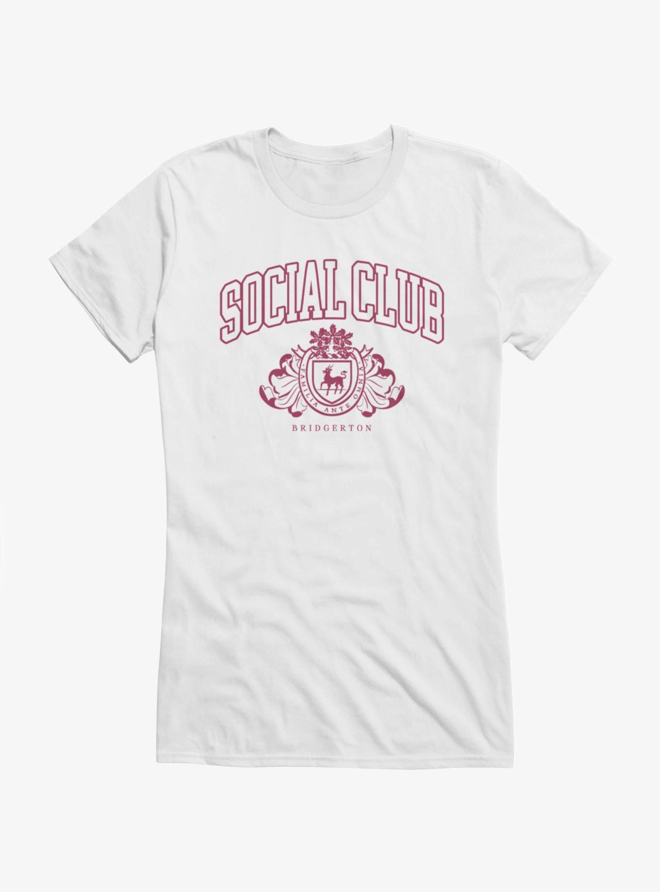Bridgerton Social Club Collegiate Crest Girls T-Shirt, , hi-res