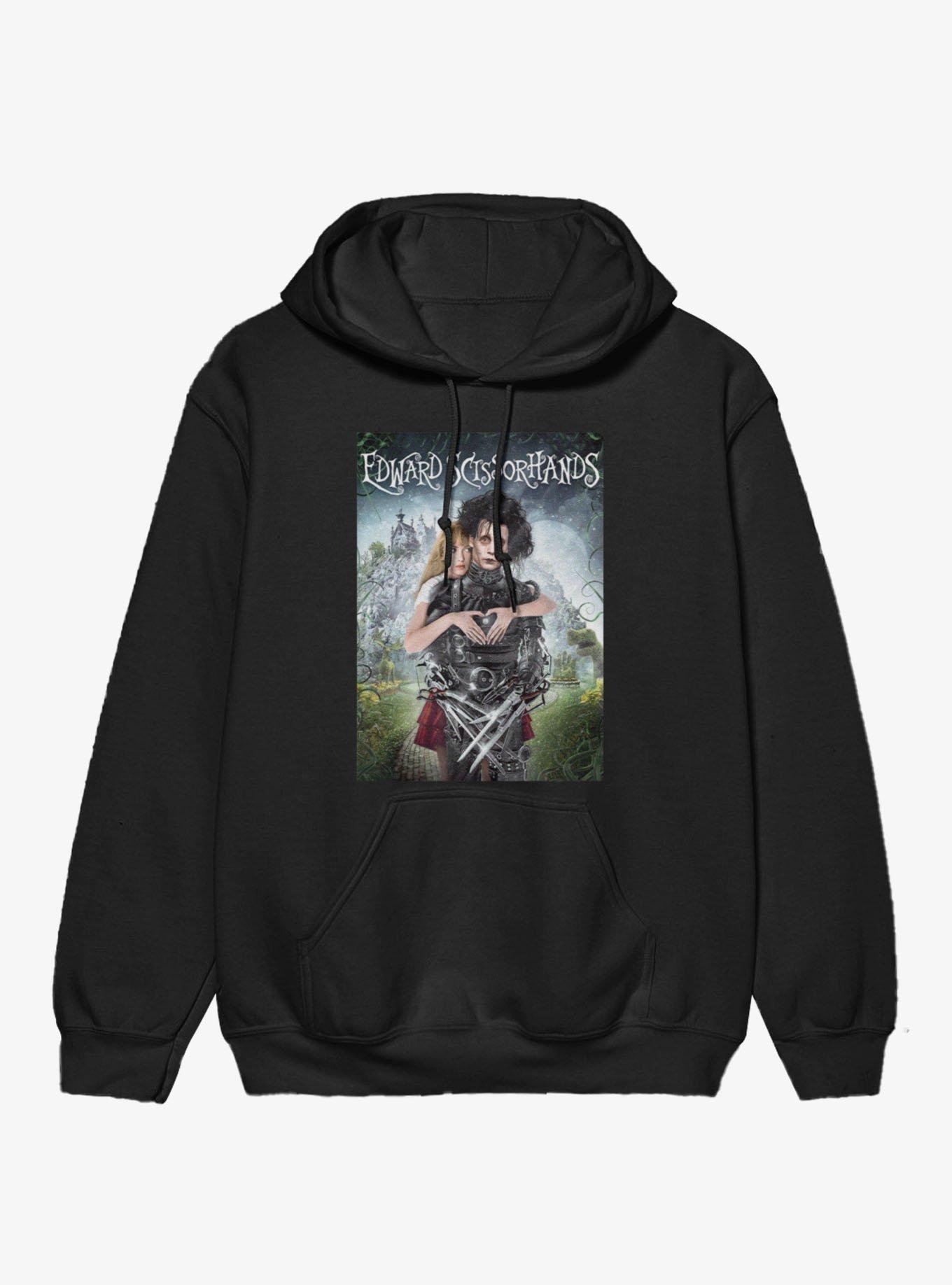 Edward Scissorhands Movie Poster Hoodie, , hi-res