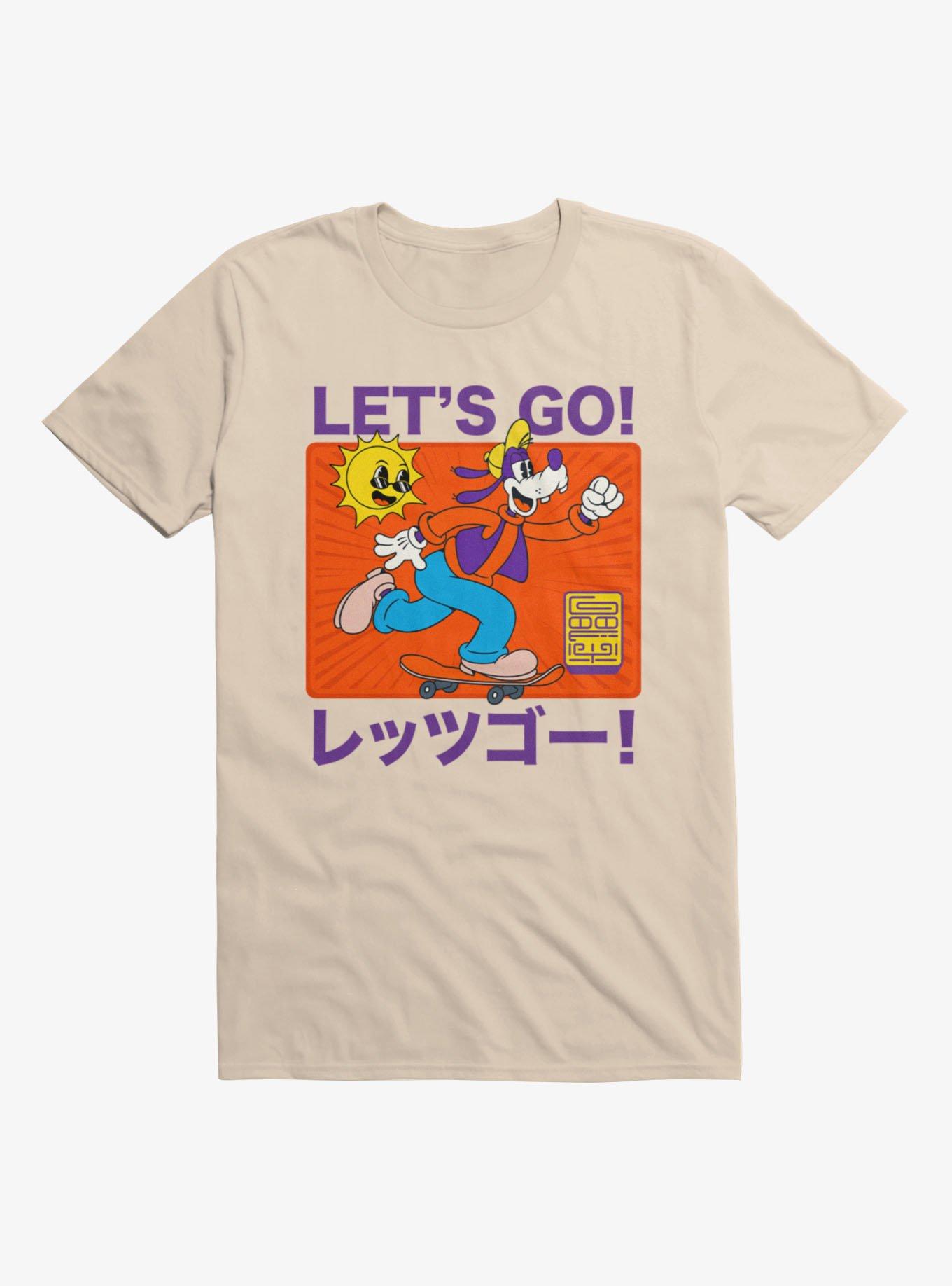 Disney Mickey Mouse Goofy Skater Let's Go! T-Shirt, , hi-res