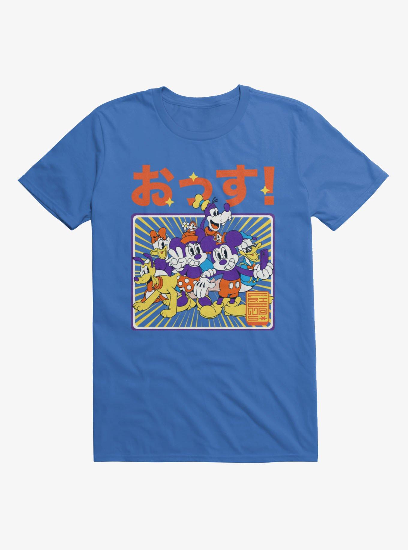 Disney Mickey Mouse Group Selfie T-Shirt, , hi-res