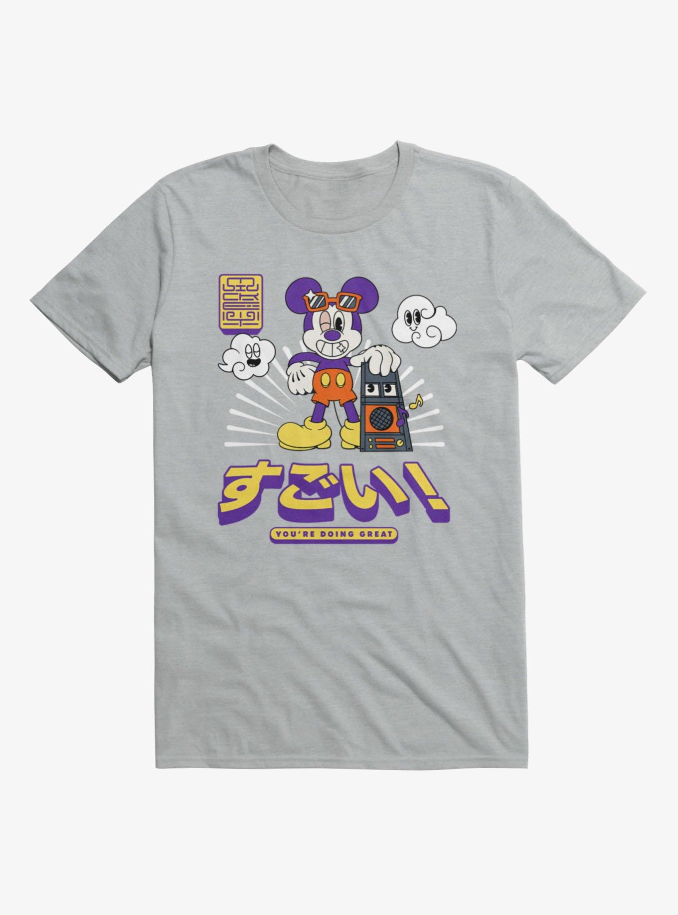Disney Mickey Mouse Boombox You're Doing Great T-Shirt | Hot Topic